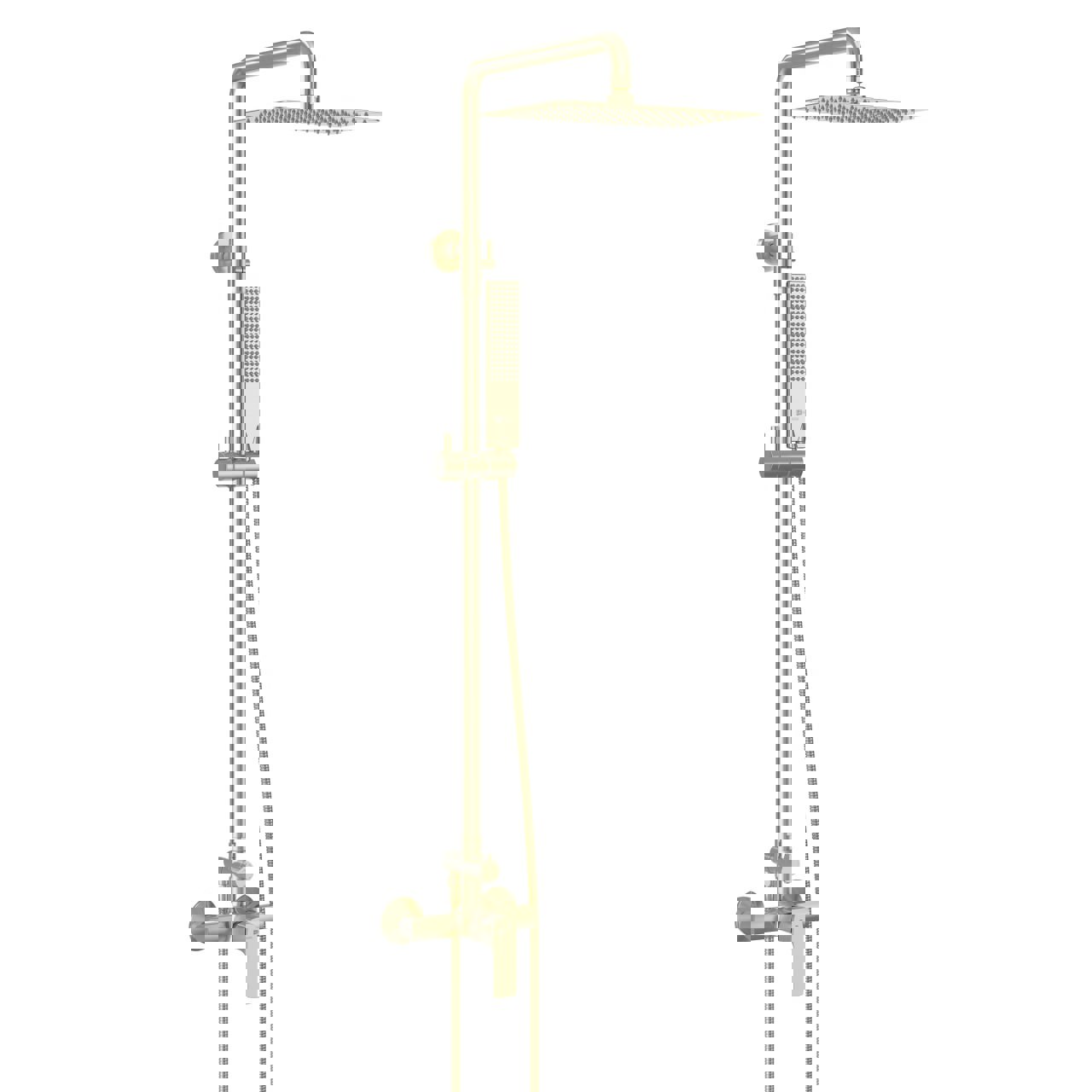 Изображение товара Душевая система Lemark Ursus LM7260BG с верхним душем Тропический дождь