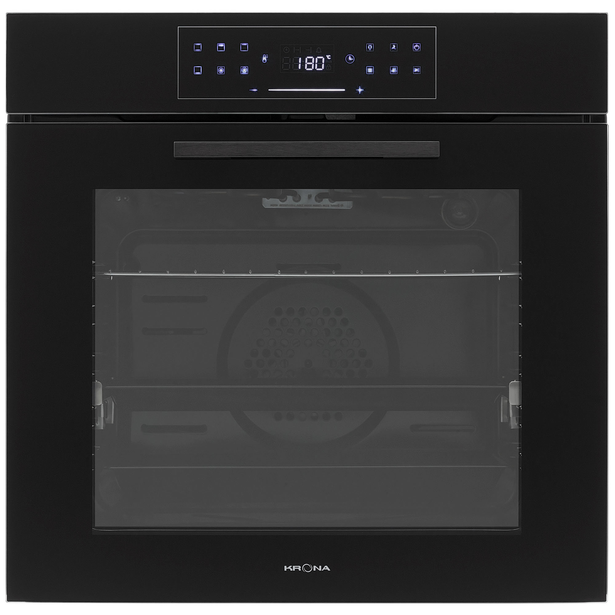 Изображение товара Духовой шкаф Krona VOLLMOND max 60 Black 72 л с сенсорным управлением