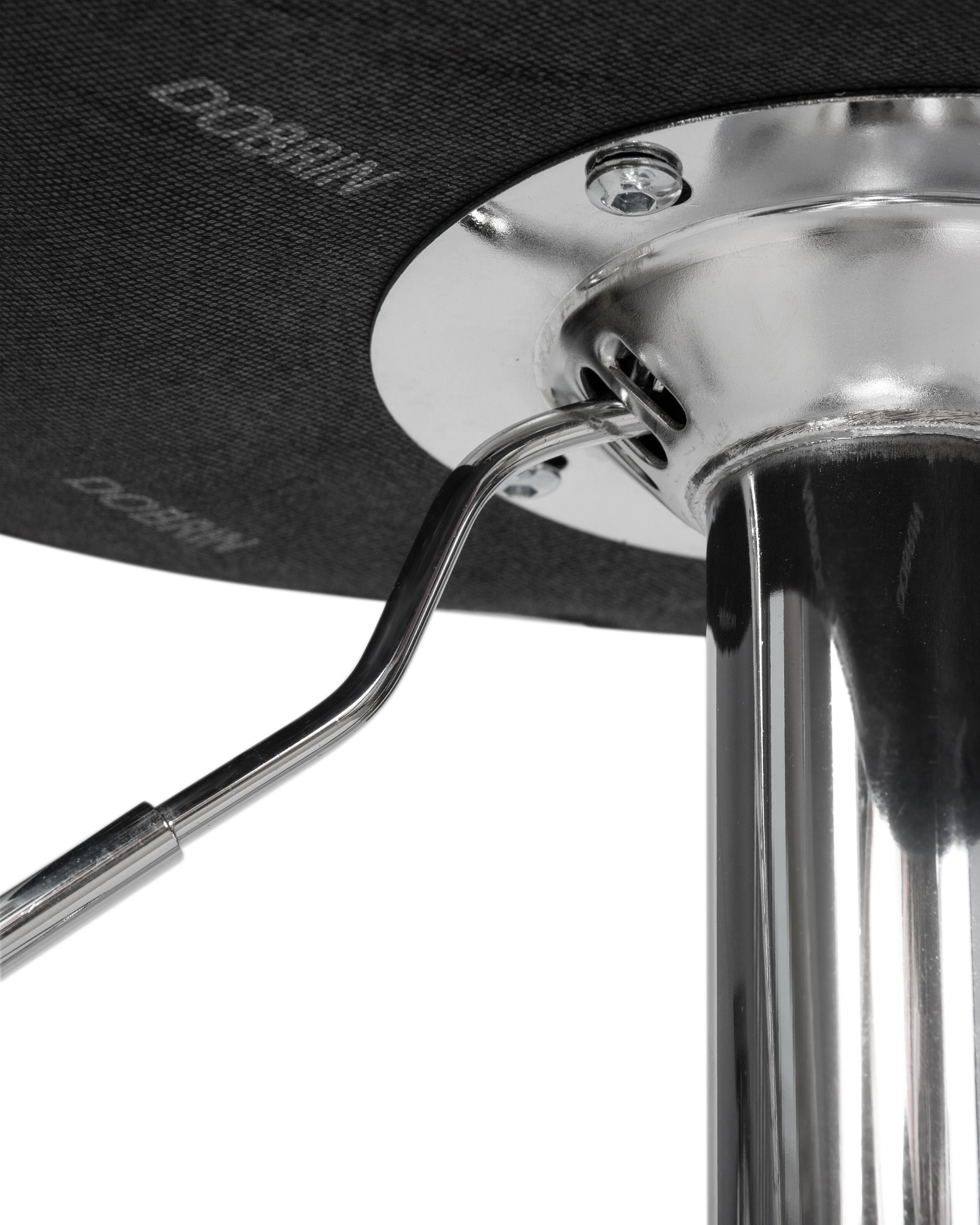 Изображение товара Барный стул Dobrin Barny регулируемый с мягким велюровым сиденьем синий