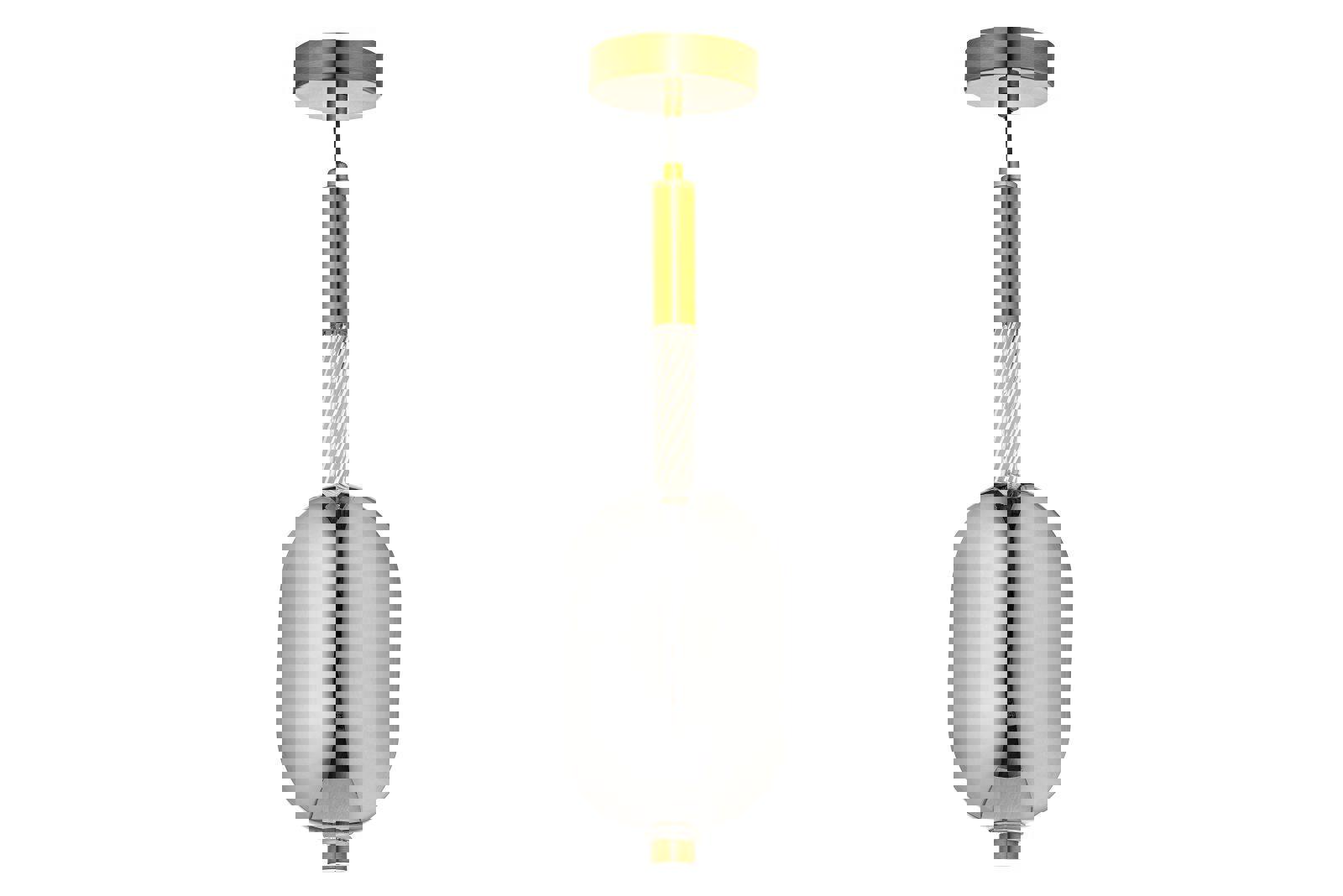Изображение товара Подвесной светильник Arti Lampadari Canzo L 1.P4 CL нейтральный белый серый золотой
