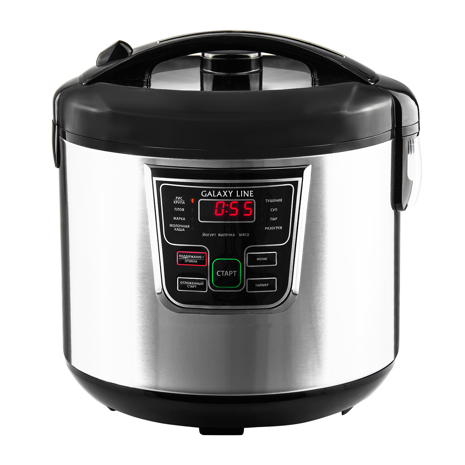 Изображение товара Мультиварка Galaxy Gl2645 5 л 11 программ цвет серебристый, черный