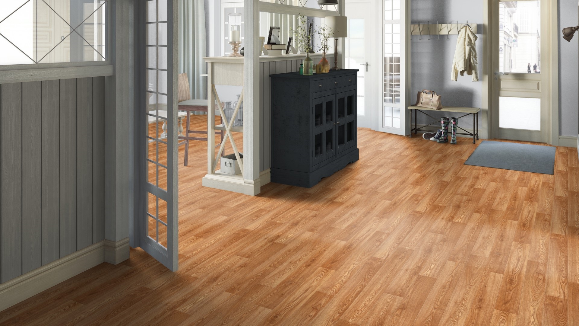 Изображение товара Линолеум бытовой усиленный Sprint Pro Baden 2 32 класс 2.5 м Россия