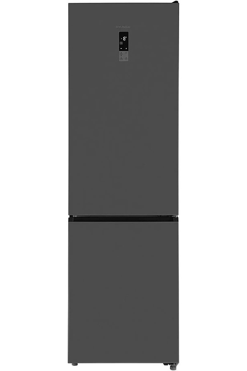 Изображение товара Отдельностоящий холодильник Hyundai CC50073F нержавеющая сталь 59.5x201 см