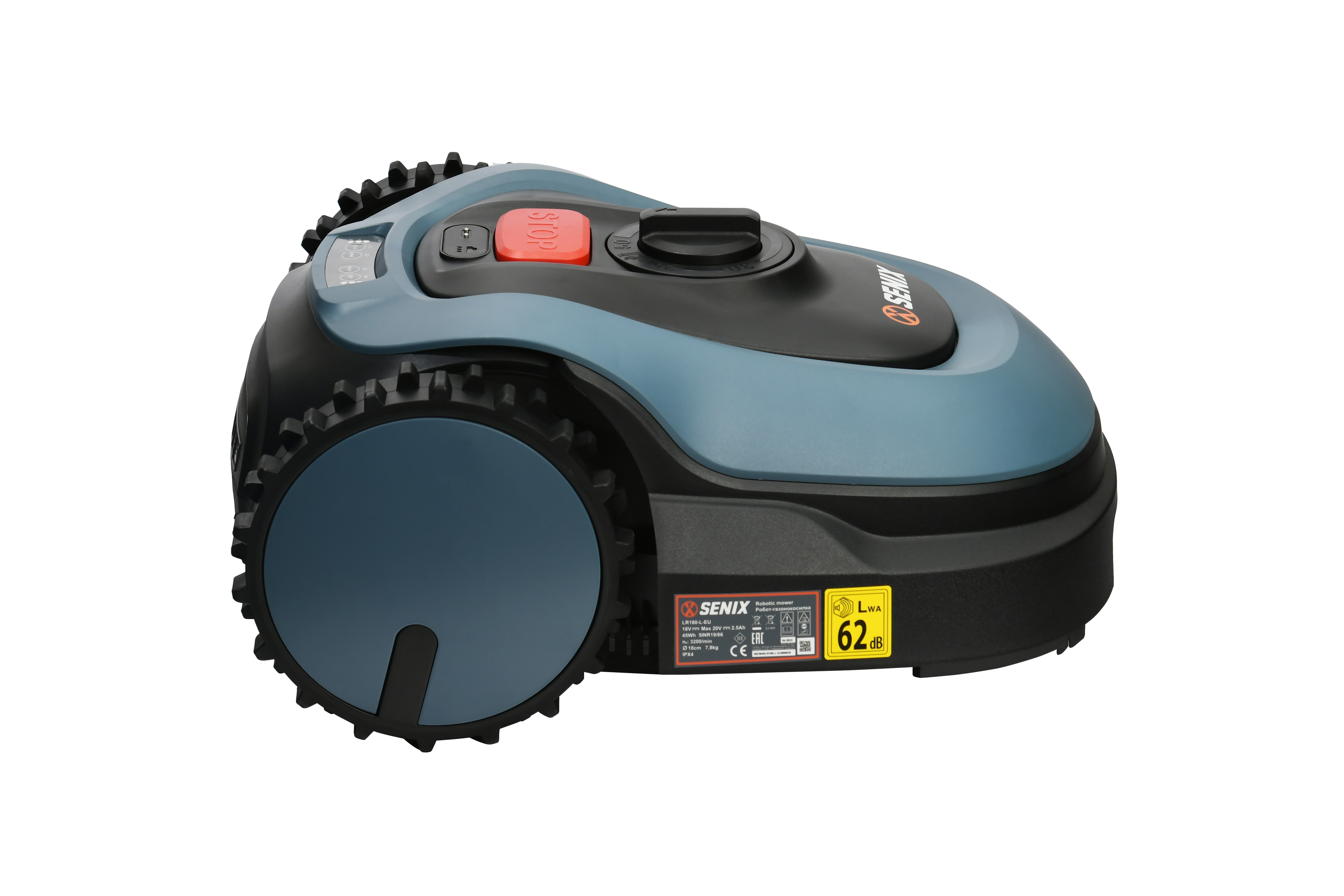 Изображение товара Робот-газонокосилка SENIX LR180-L-EU автоматическая для участка до 500 м2