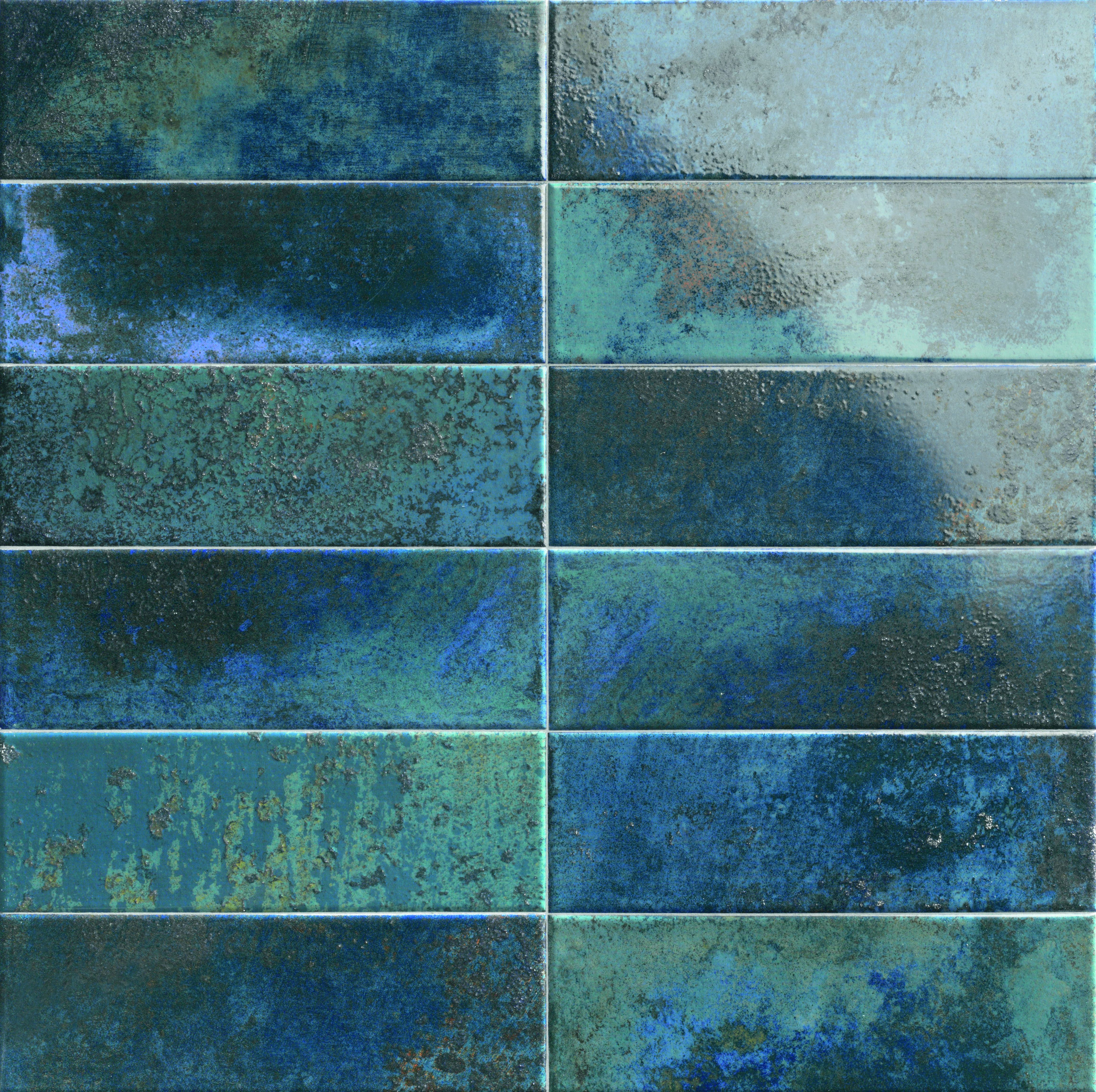 Изображение товара Керамическая плитка Mainzu Bellagio blu 10x30 см глянцевая для стен Испания