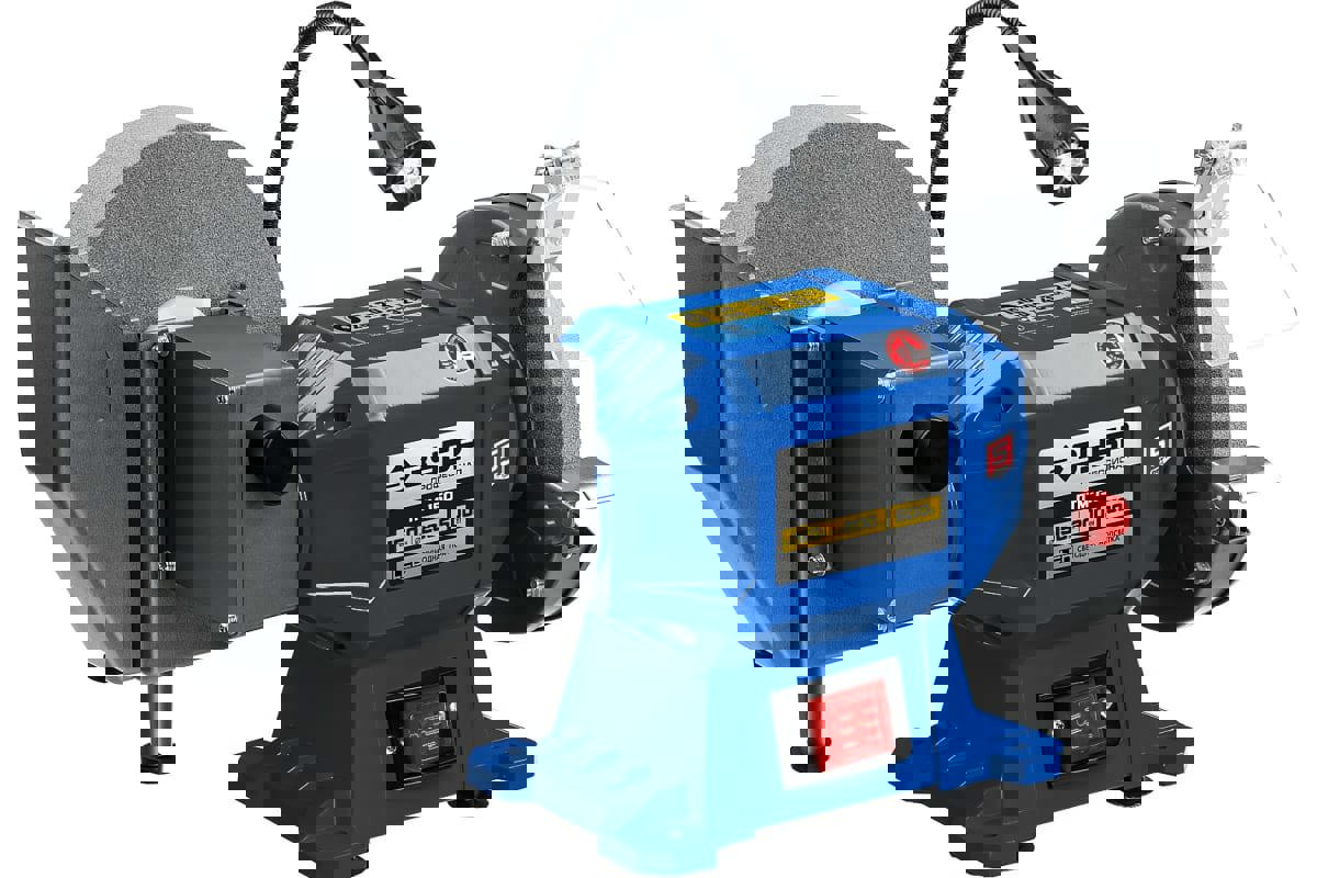 Изображение товара Станок точильный Зубр ЦБ-00012663 500 Вт двухдисковый для заточки и шлифовки