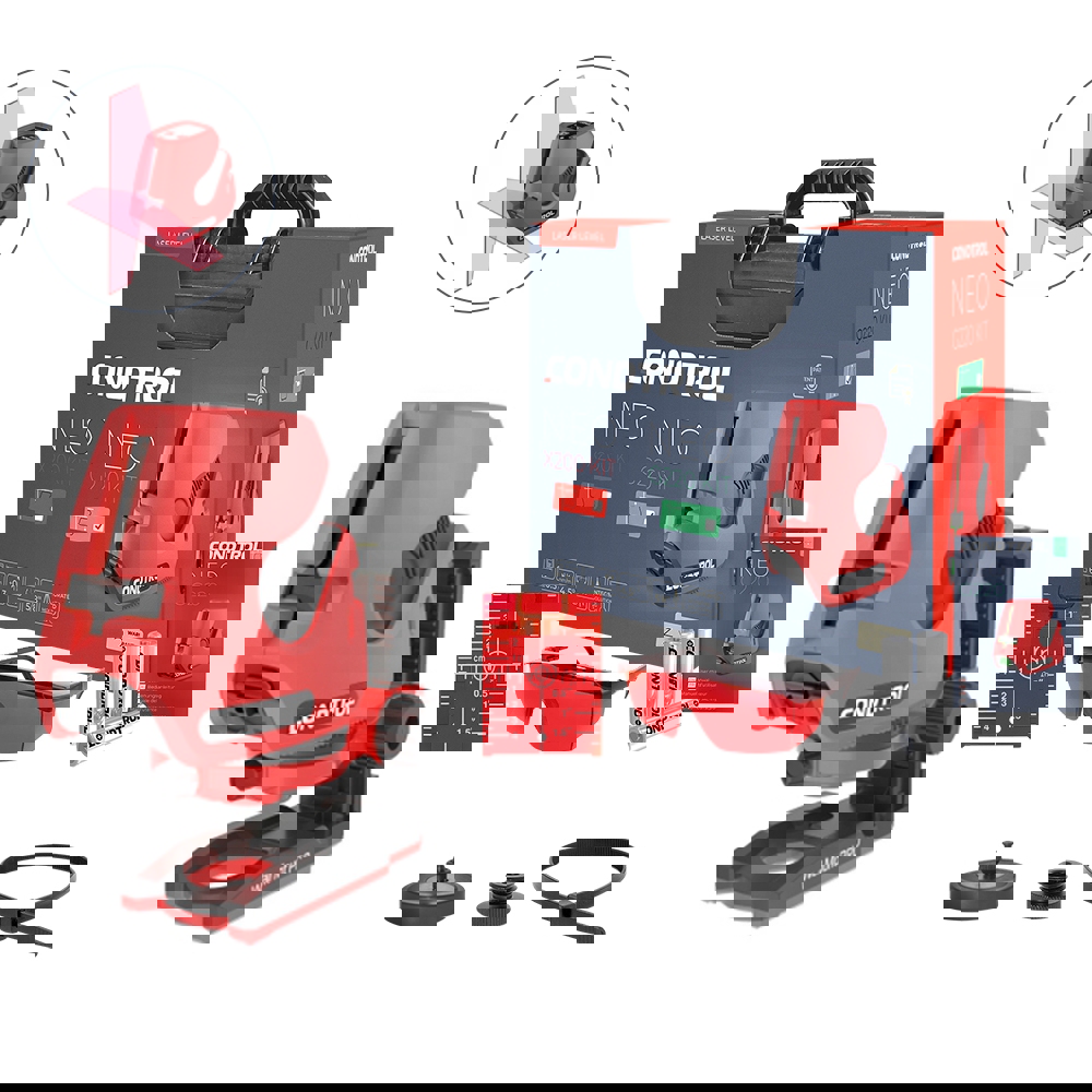 Изображение товара Уровень лазерный Condtrol Neo X200 Kit НСК, дальность до 30 м
