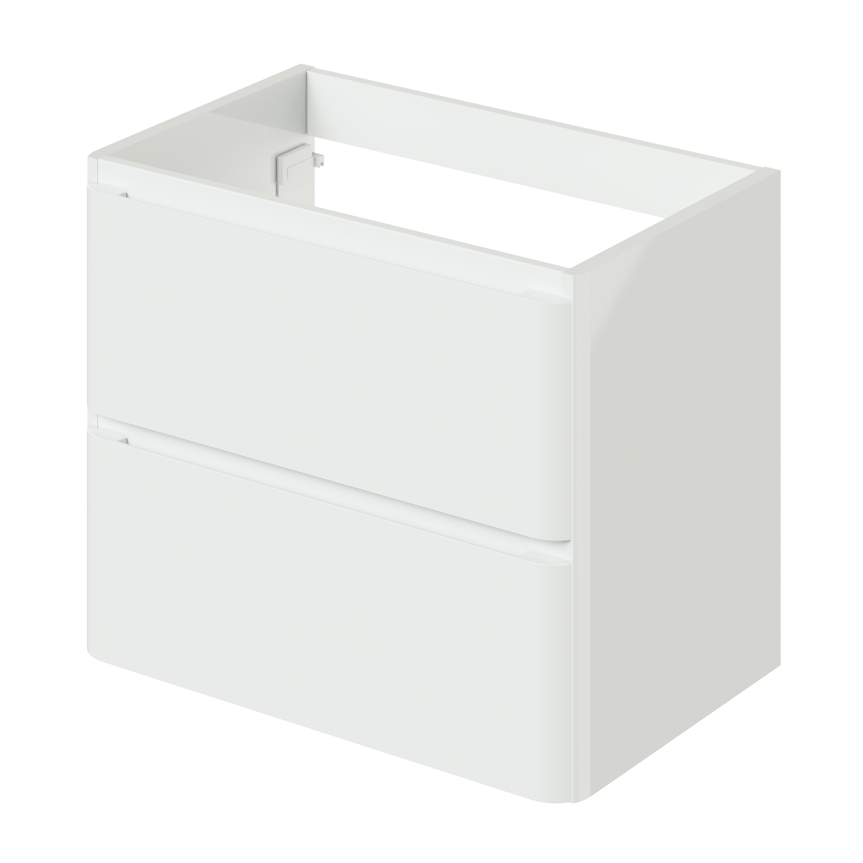 Изображение товара Тумба под раковину Итана Roberto 4657773607408 подвесная 69.30см цвет эмаль белый глянец