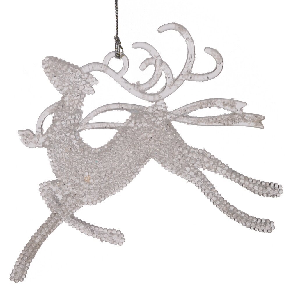 Изображение товара Елочная игрушка 812527 11.5 см бесцветный/прозрачный