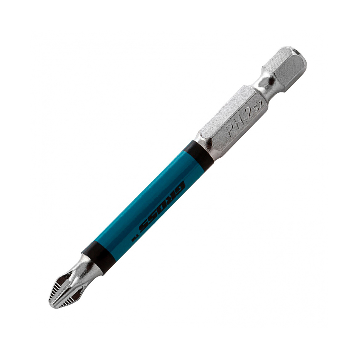 Изображение товара Бита магнитная Gross 11262 PH2x70 мм 10 шт - набор для крепежа