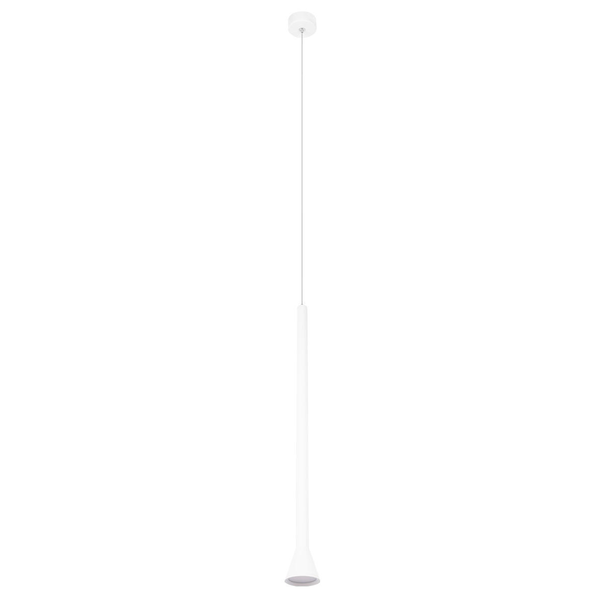 Изображение товара Светильник подвесной LED Loft It Pipe 10337-850 из металла белого цвета для натяжных потолков