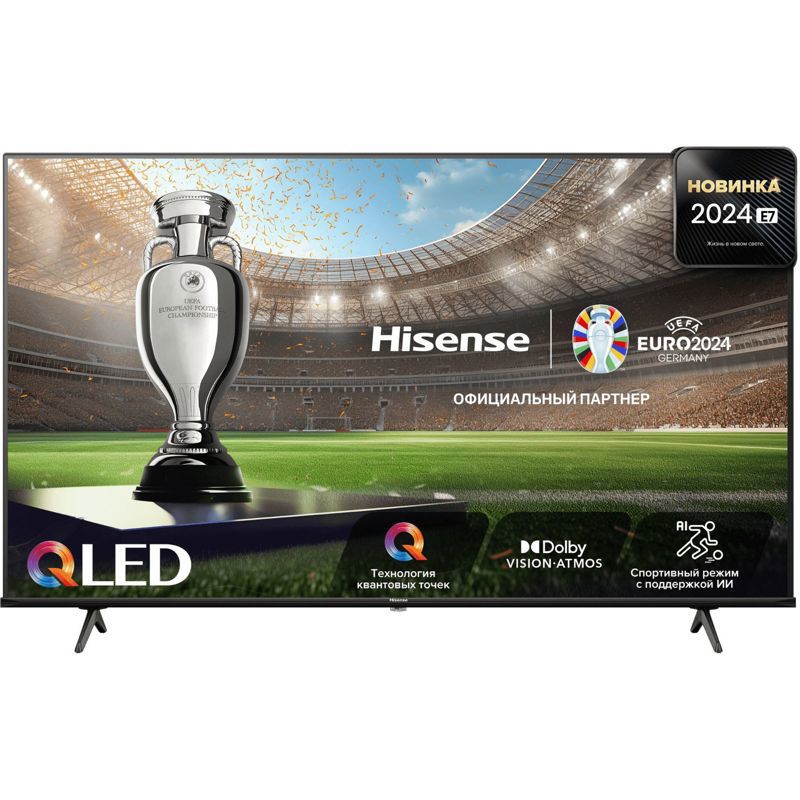 Изображение товара Телевизор Hisense 50E7NQ Ultra HD Smart TV 50" 127 см цвет черный