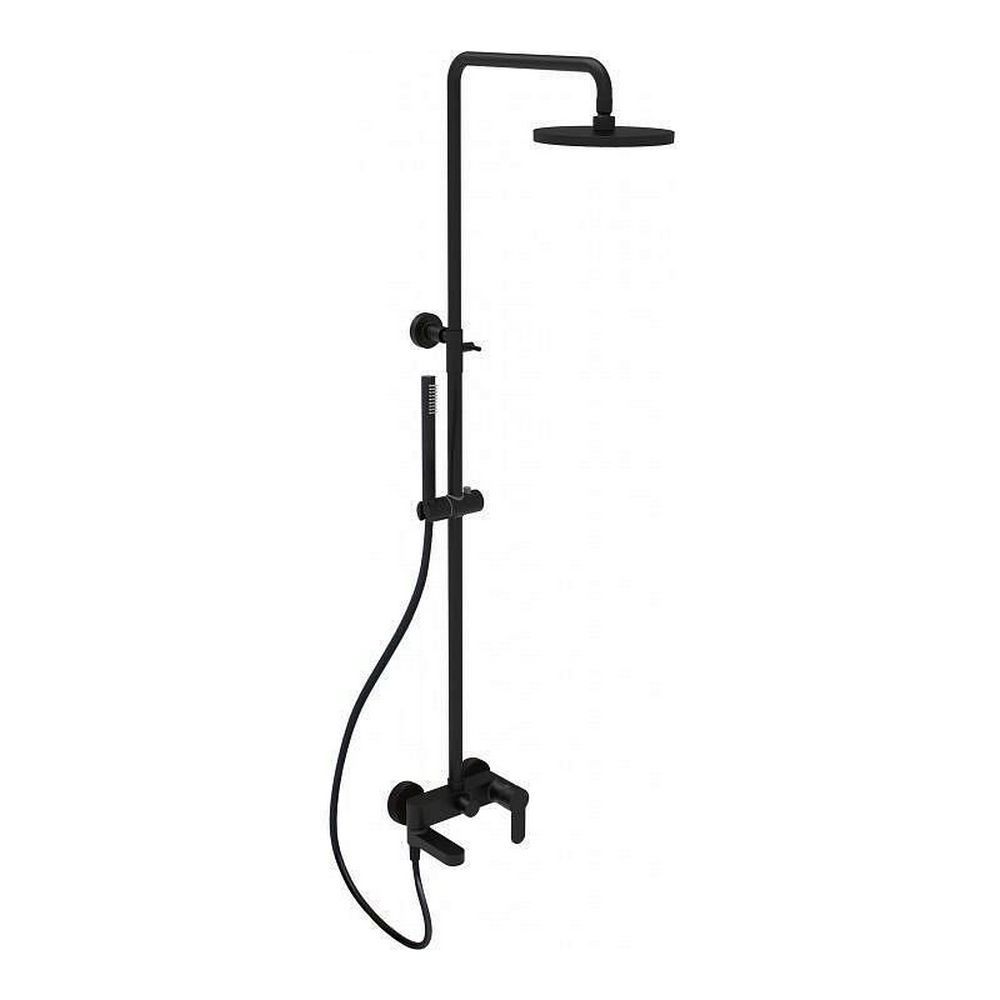 Изображение товара Душевая стойка Paffoni Blu ZCOL632NO черный матовый итальянское качество