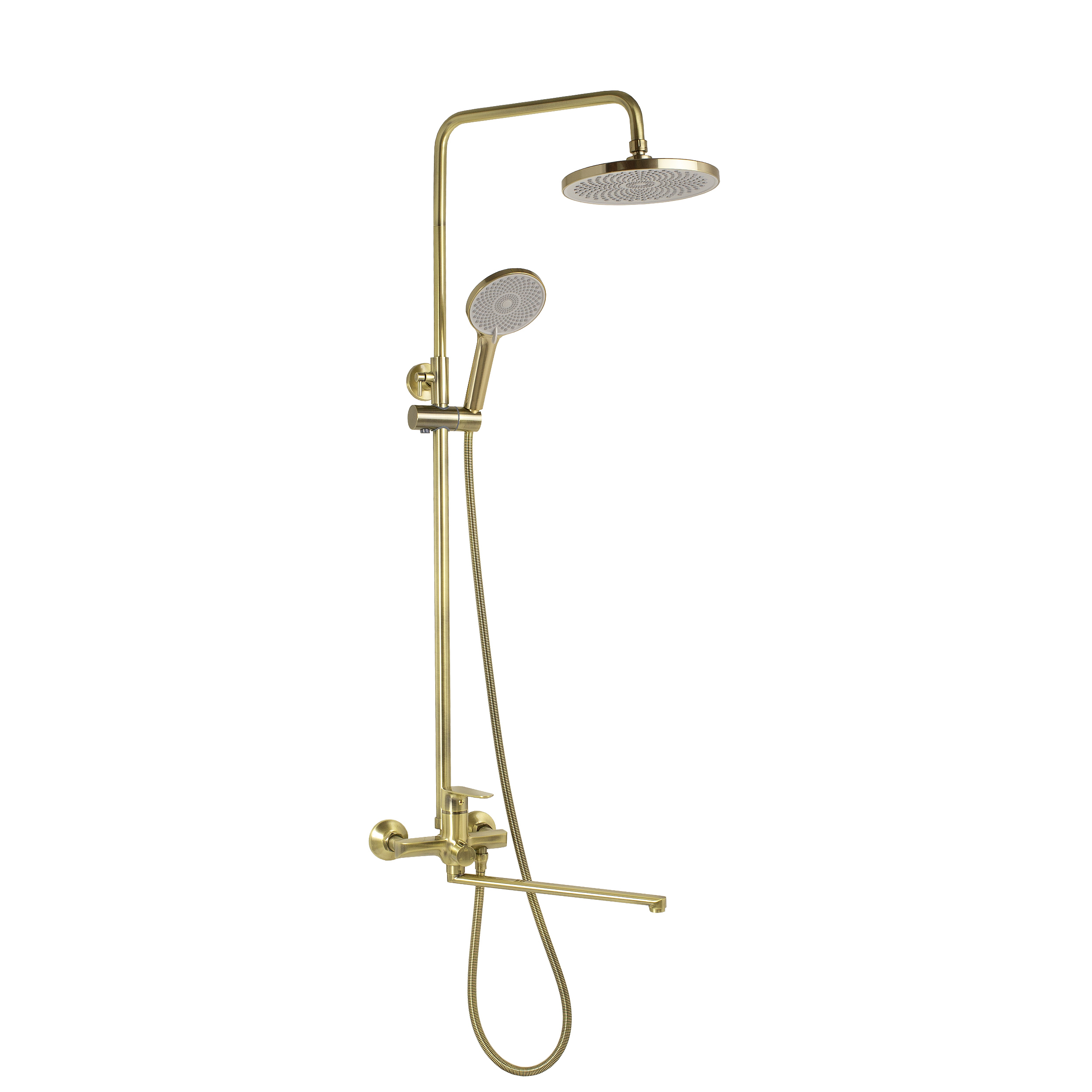 Изображение товара Душевая система OUTE T21094Q цвет бронза
