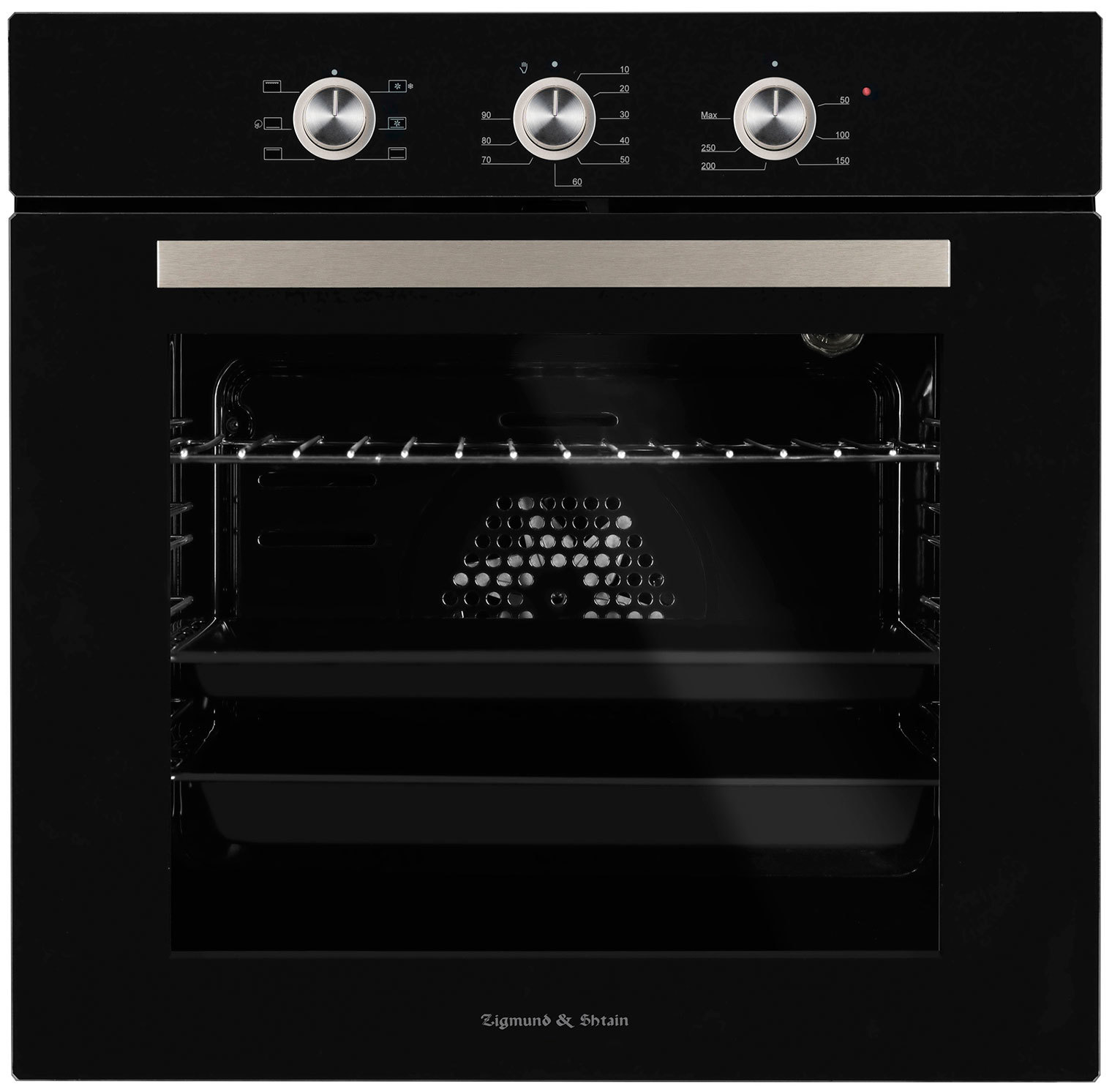 Изображение товара Встраиваемый духовой шкаф Zigmund & Shtain E 151 B 59.50x59.50x54.30 см цвет черный