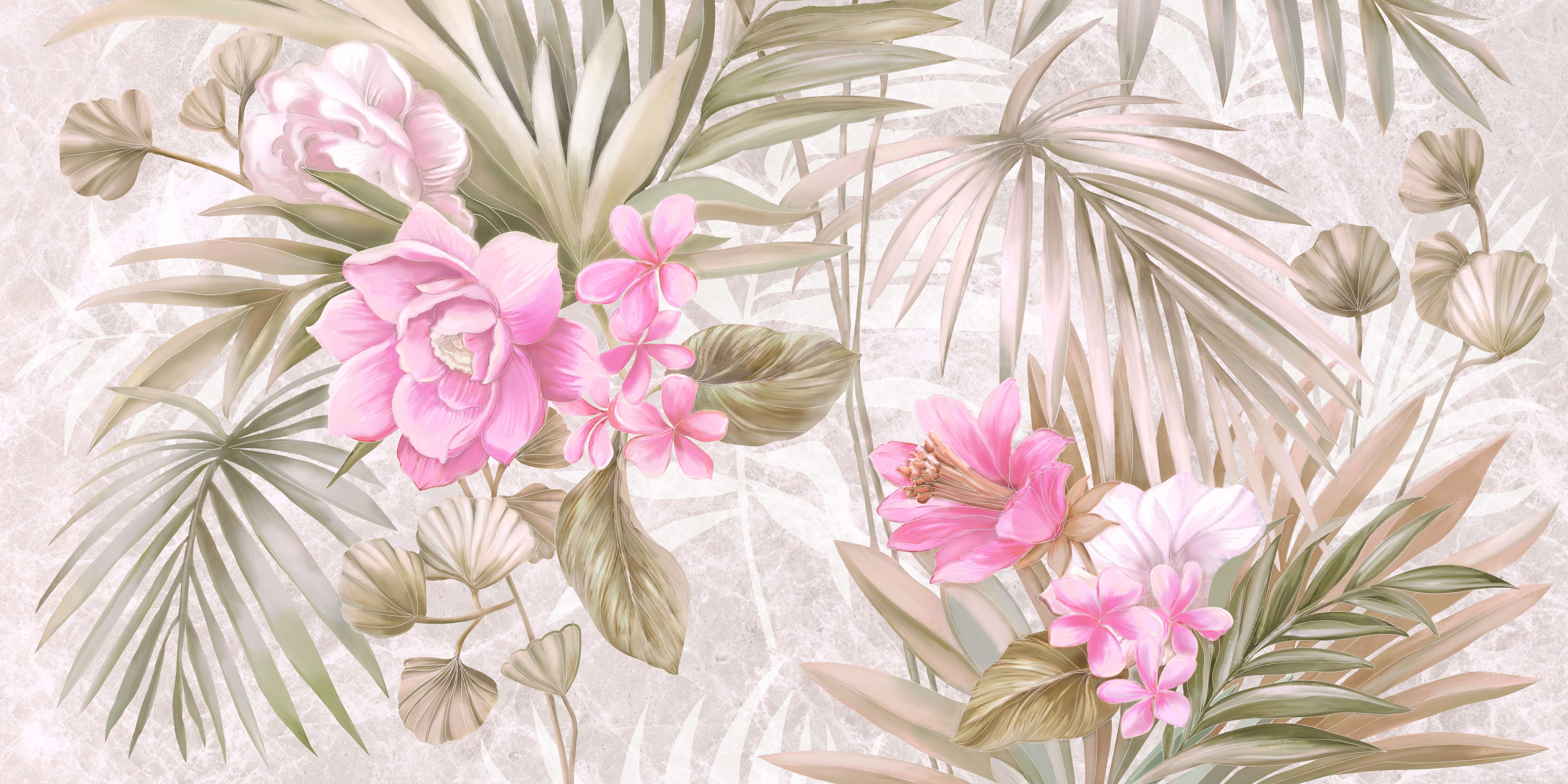 Изображение товара Настенная керамическая плитка Kerlife Livorno Fiori 2 31.5x63 см для стен