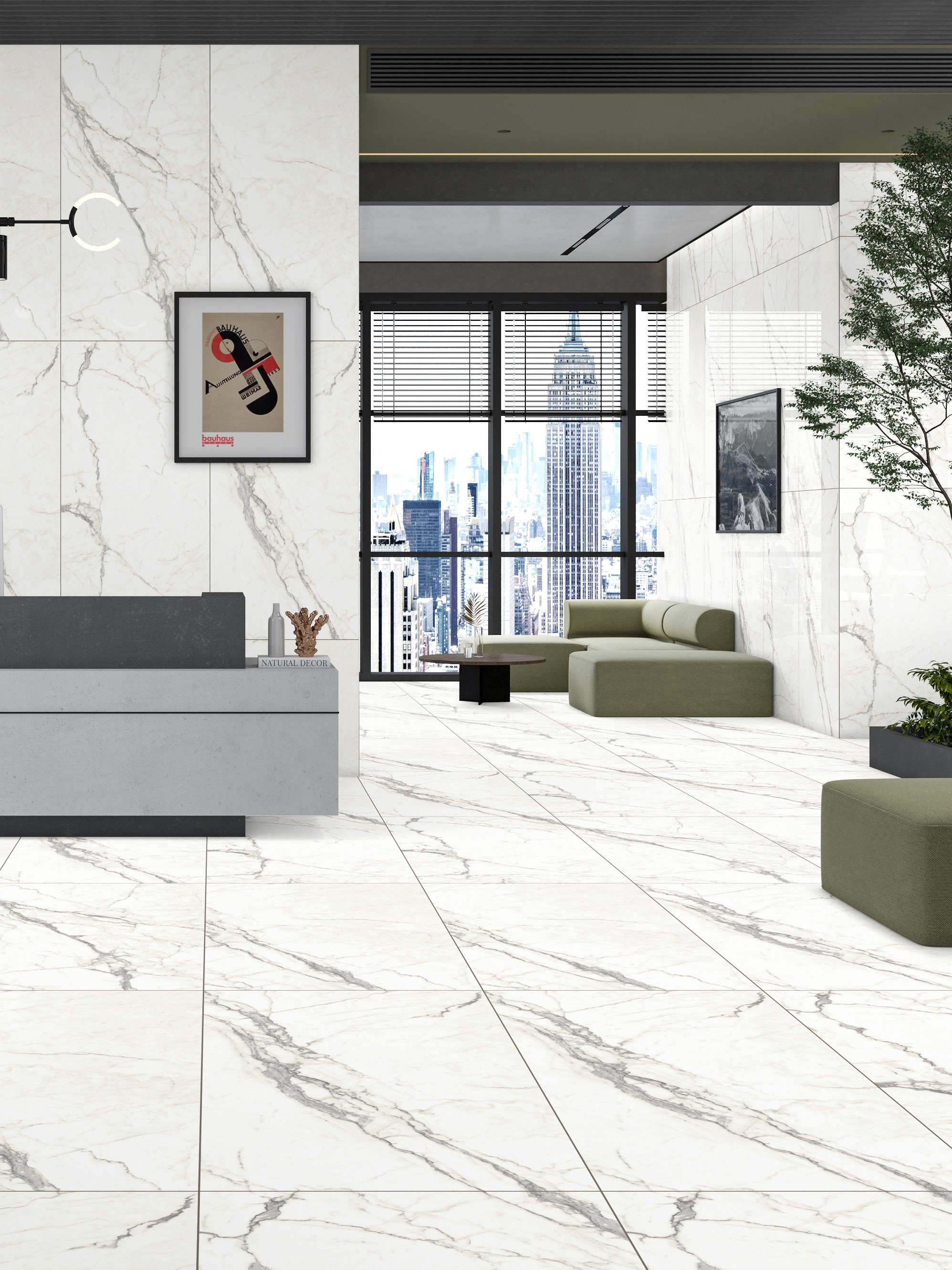 Изображение товара Керамогранит Eternal ETMAR1220GL60120 60x120см Arabescato Romance