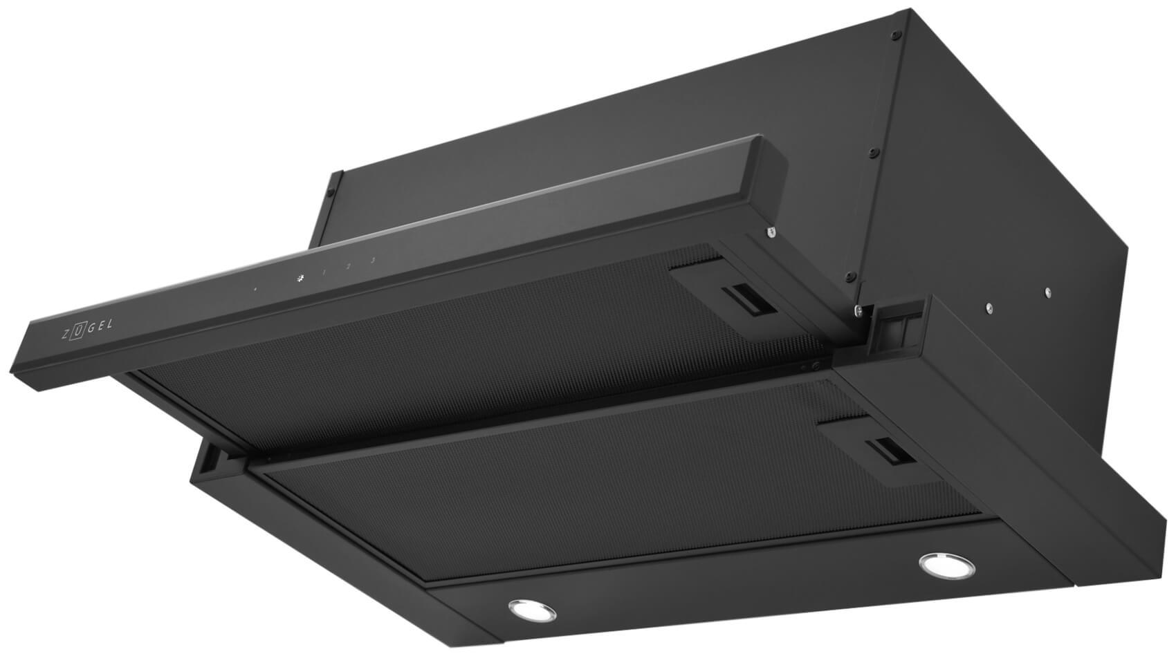 Изображение товара Встроенная вытяжка Zugel ZHT652GB черная 60 см для кухни