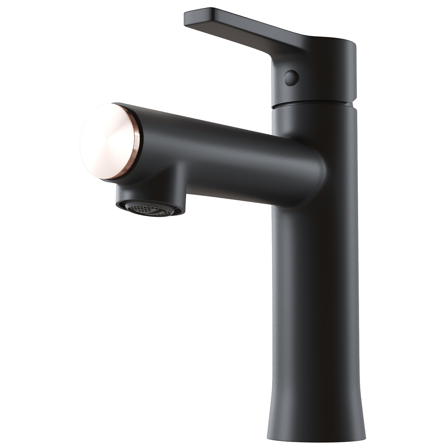 Изображение товара Смеситель для раковины Mixline 550747 однорычажный цвет черный