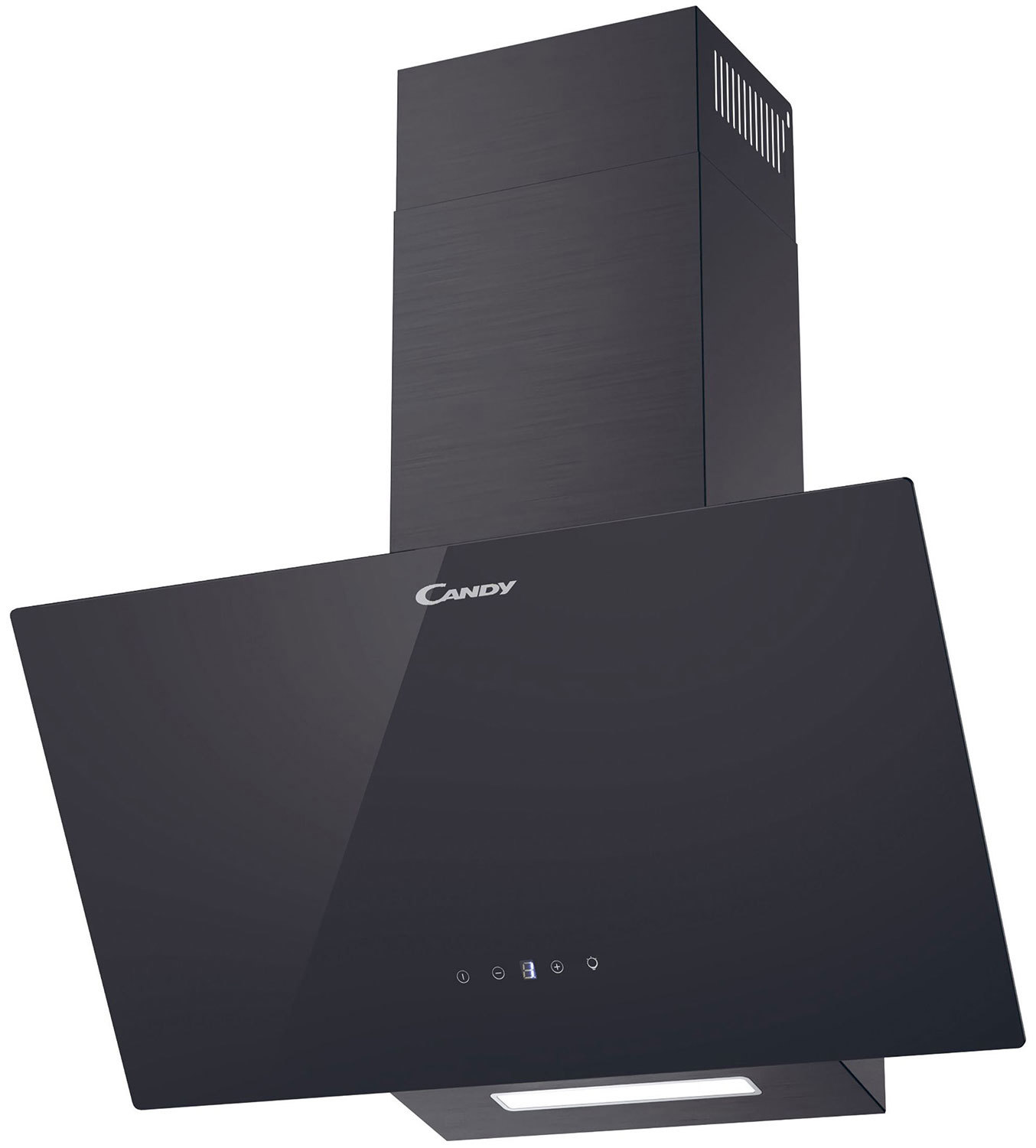 Изображение товара Вытяжка Candy CDG6CBGP-07 60 см черная наклонная с сенсорным управлением