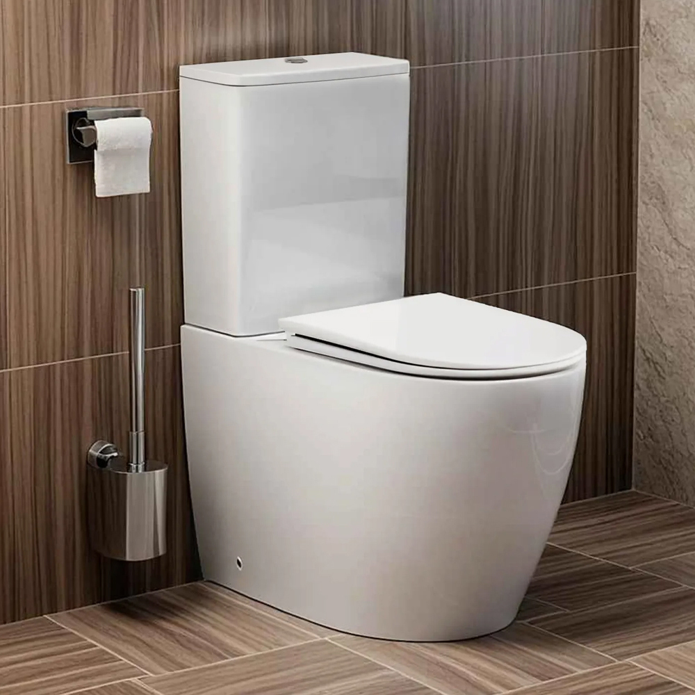 Изображение товара Унитаз-компакт CERUTTISPA VINCE безободковый белый