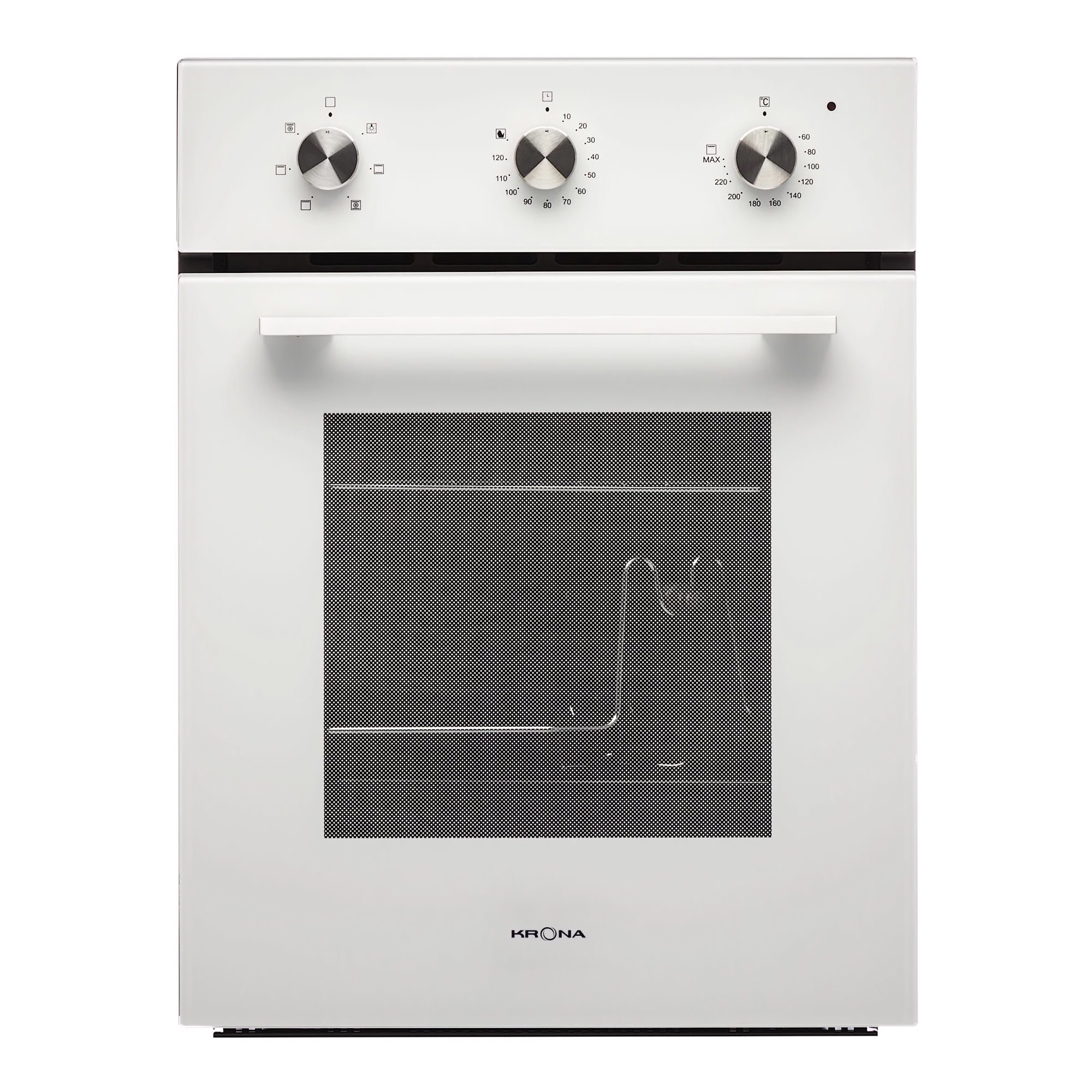 Изображение товара Встраиваемый электрический духовой шкаф Krona Corrente 45 Wh White 48 л