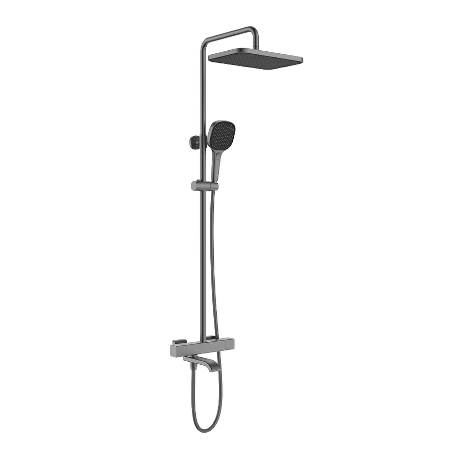 Изображение товара Душевая система Raglo R22.26.09 с термостатом графит