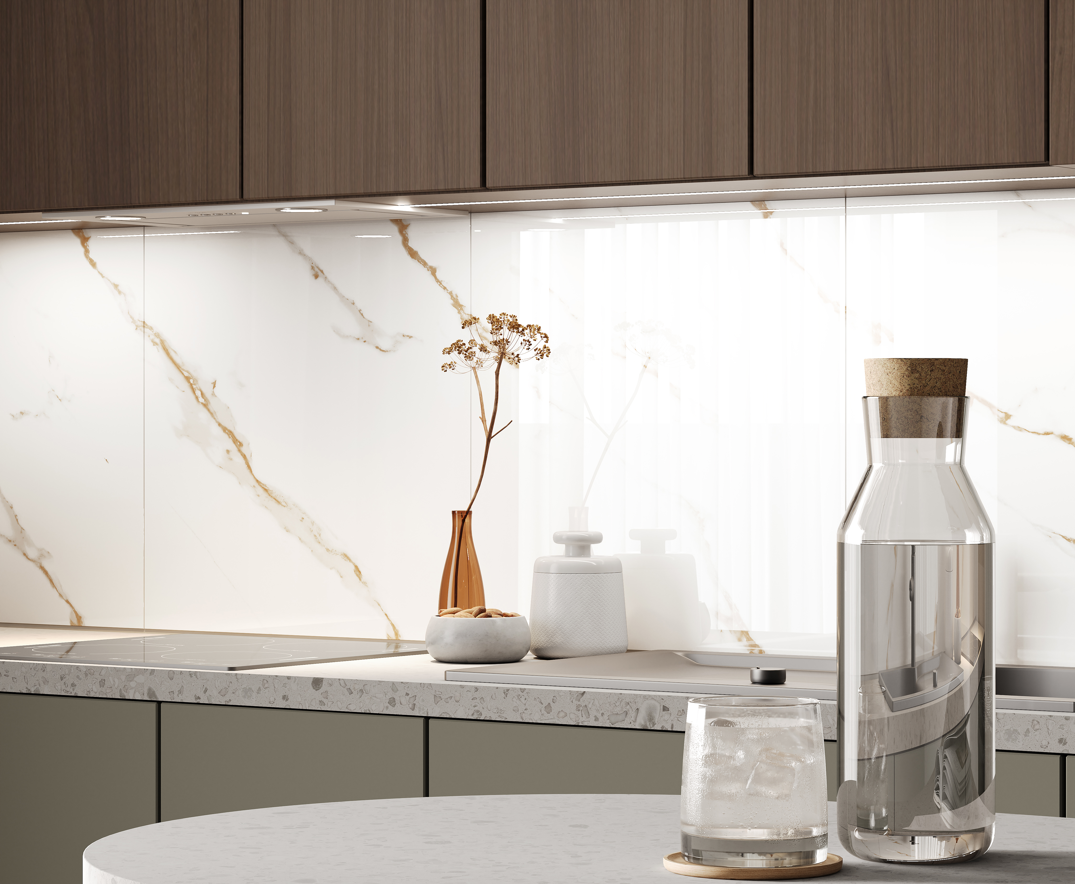 Изображение товара Керамогранит Ceradim Calacatta 60x60см белый мраморный эффект