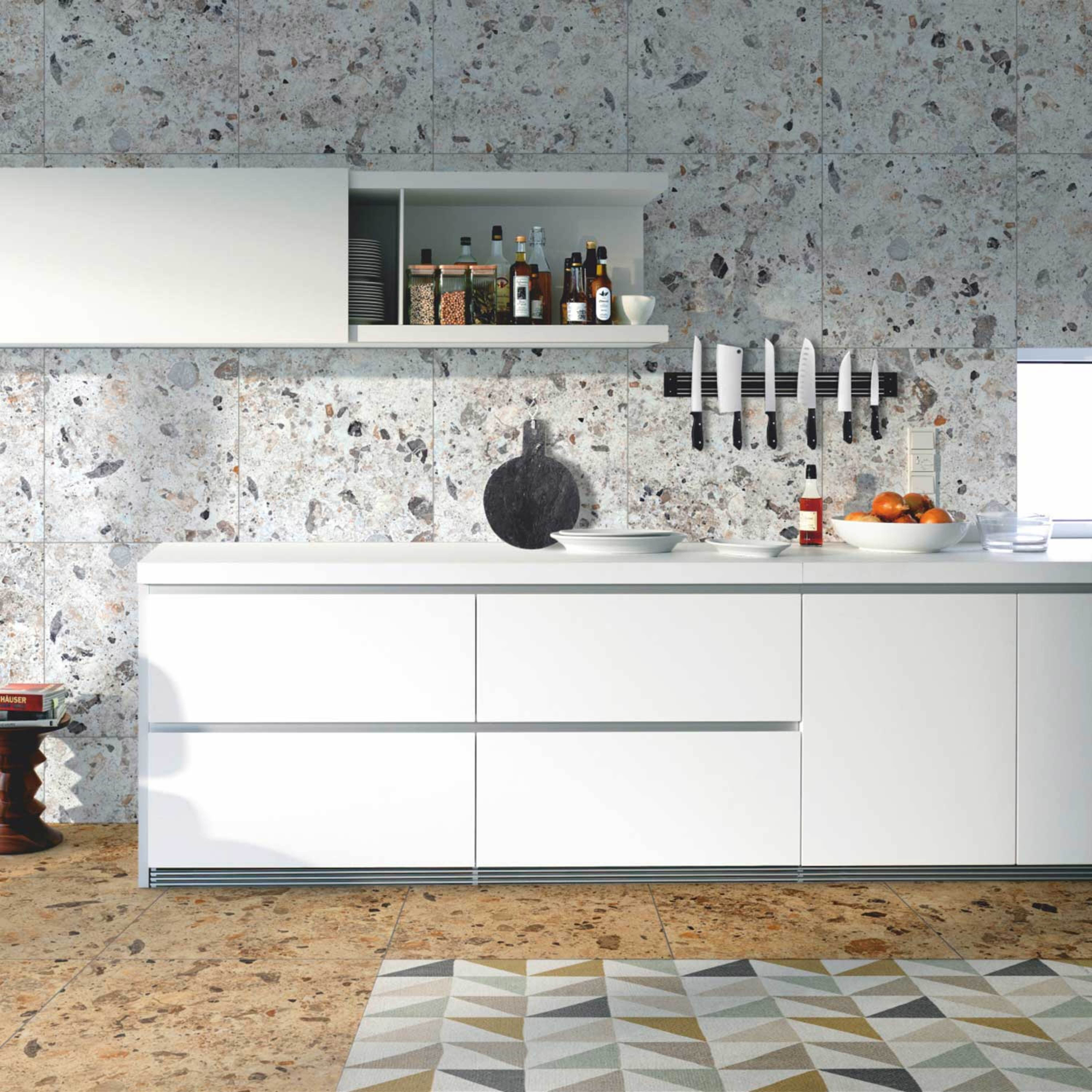 Изображение товара Керамогранит КЕРАМИН Сэнс 1 60x60 см серый/серебристый