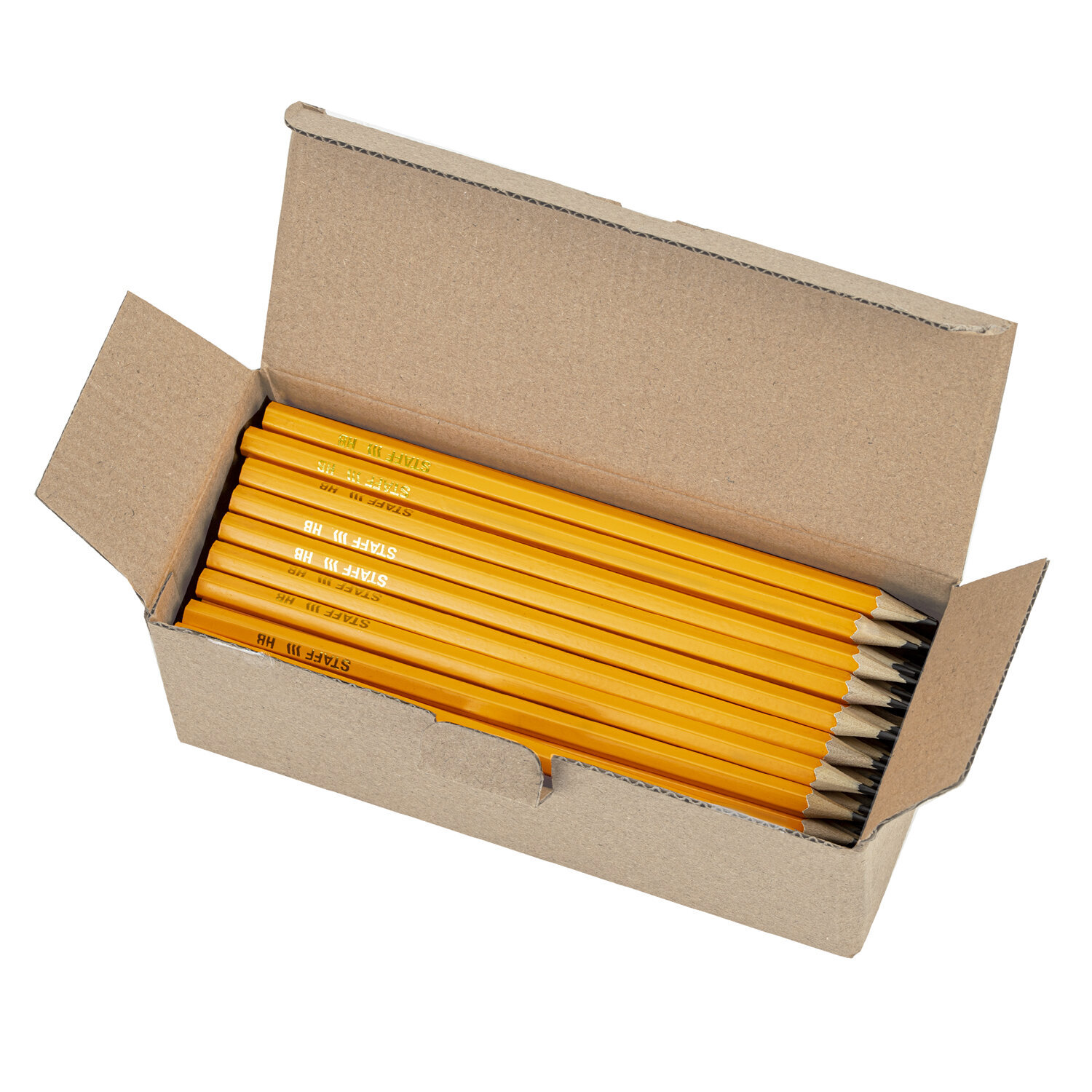 Изображение товара Карандаши чернографитные STAFF HB 181880 72 шт для творчества и учебы