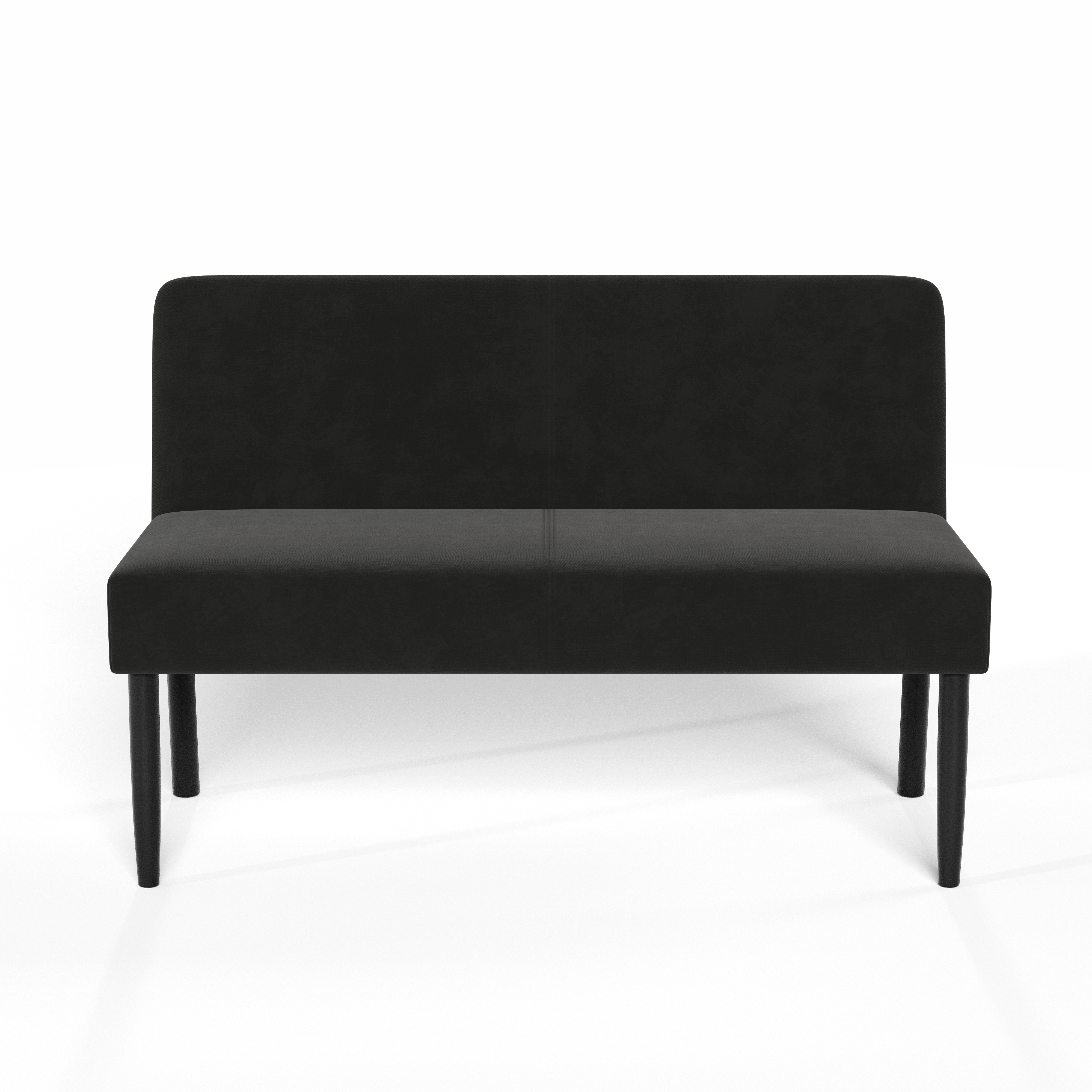 Изображение товара Диван Salon tron Мюнхен divan_mynhen_120_03 120x78x57 см велюр цвет черный