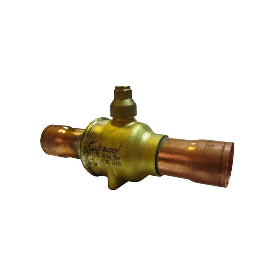 Изображение товара Вентиль шаровый 1 3/8" Becool BC-BV-138N под пайку