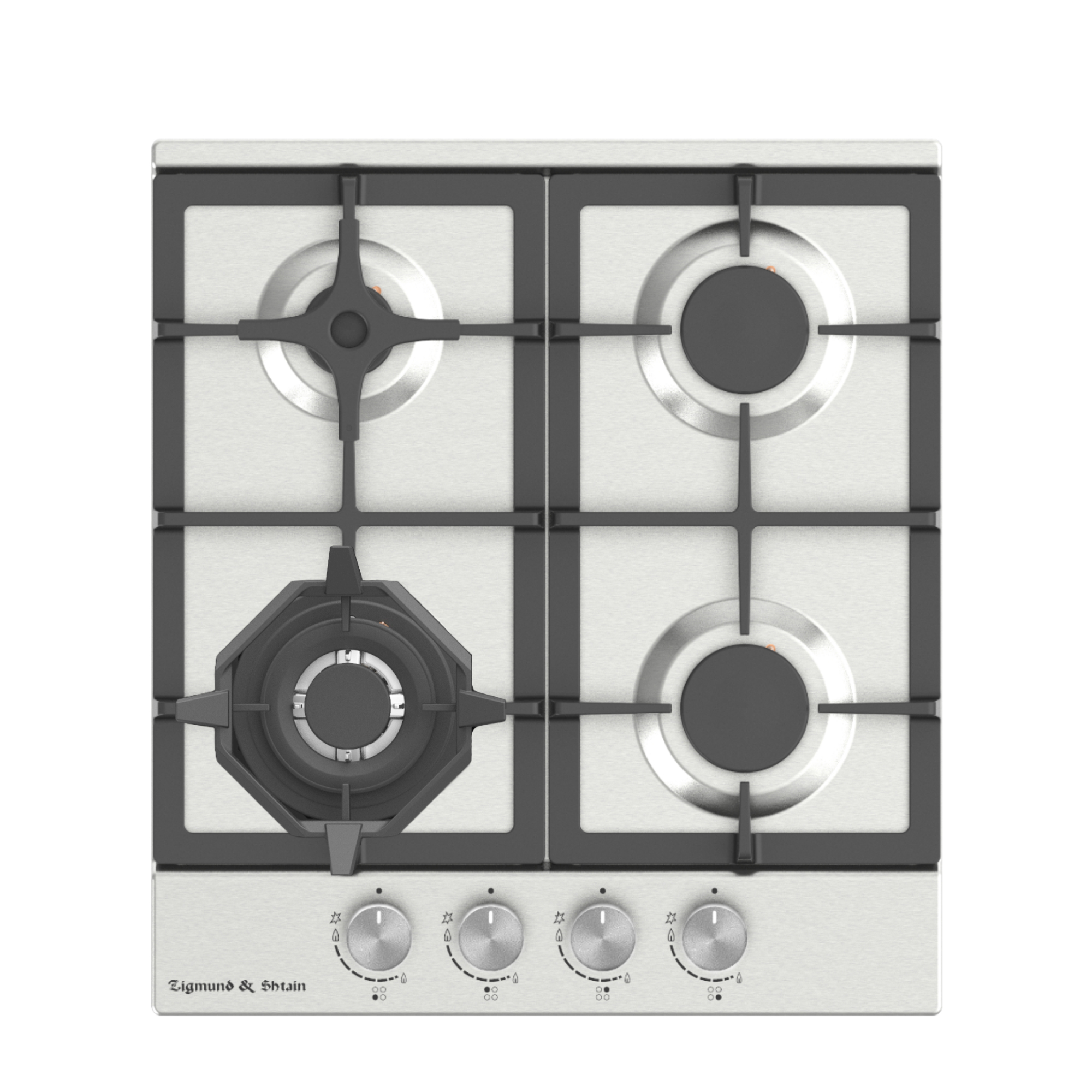 Изображение товара Газовая варочная панель Zigmund & Shtain G 15.4 S 4 конфорки нержавеющая сталь Турция