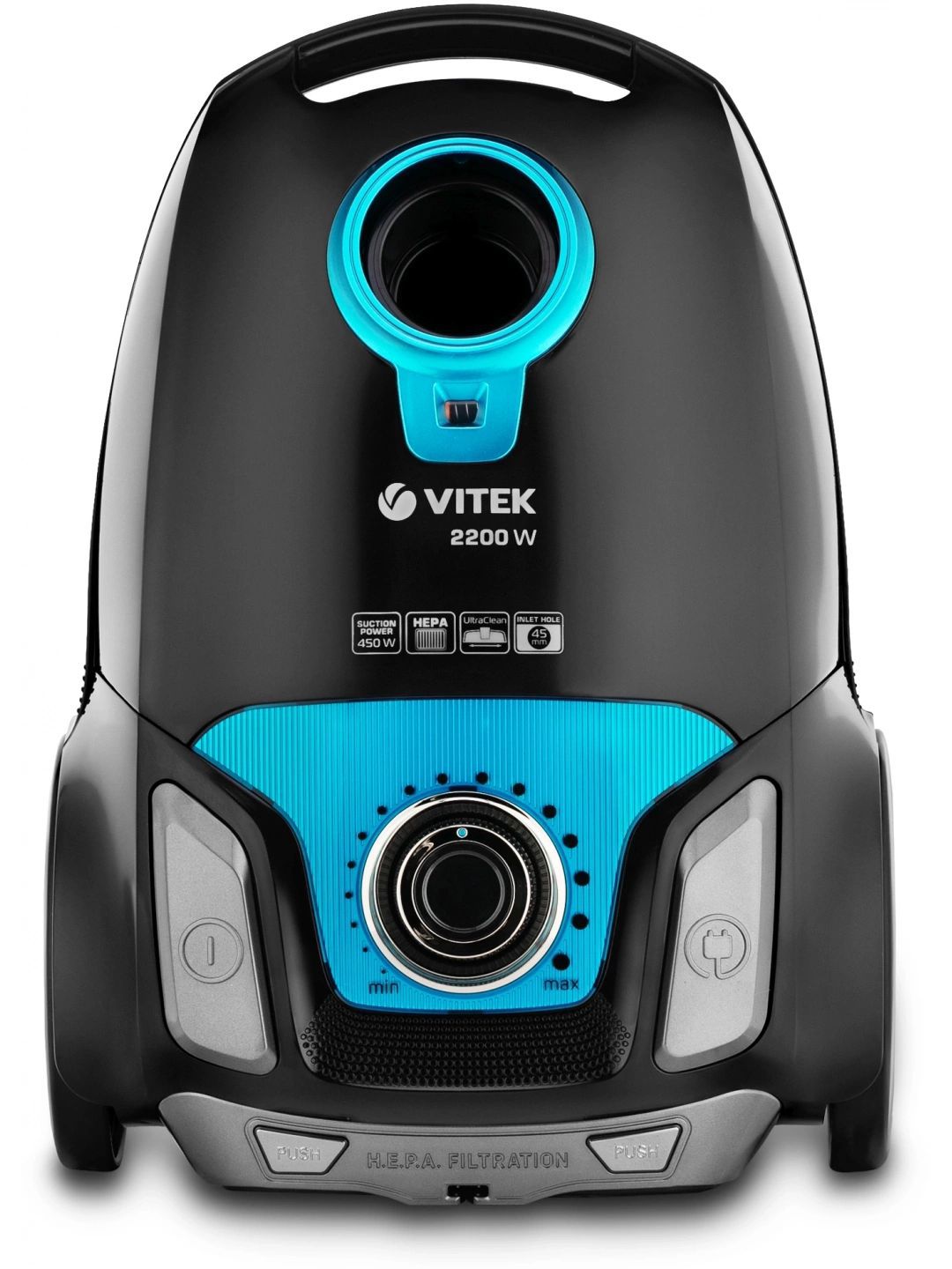 Изображение товара Пылесос с пылесборником Vitek VT-1898 BK Черный