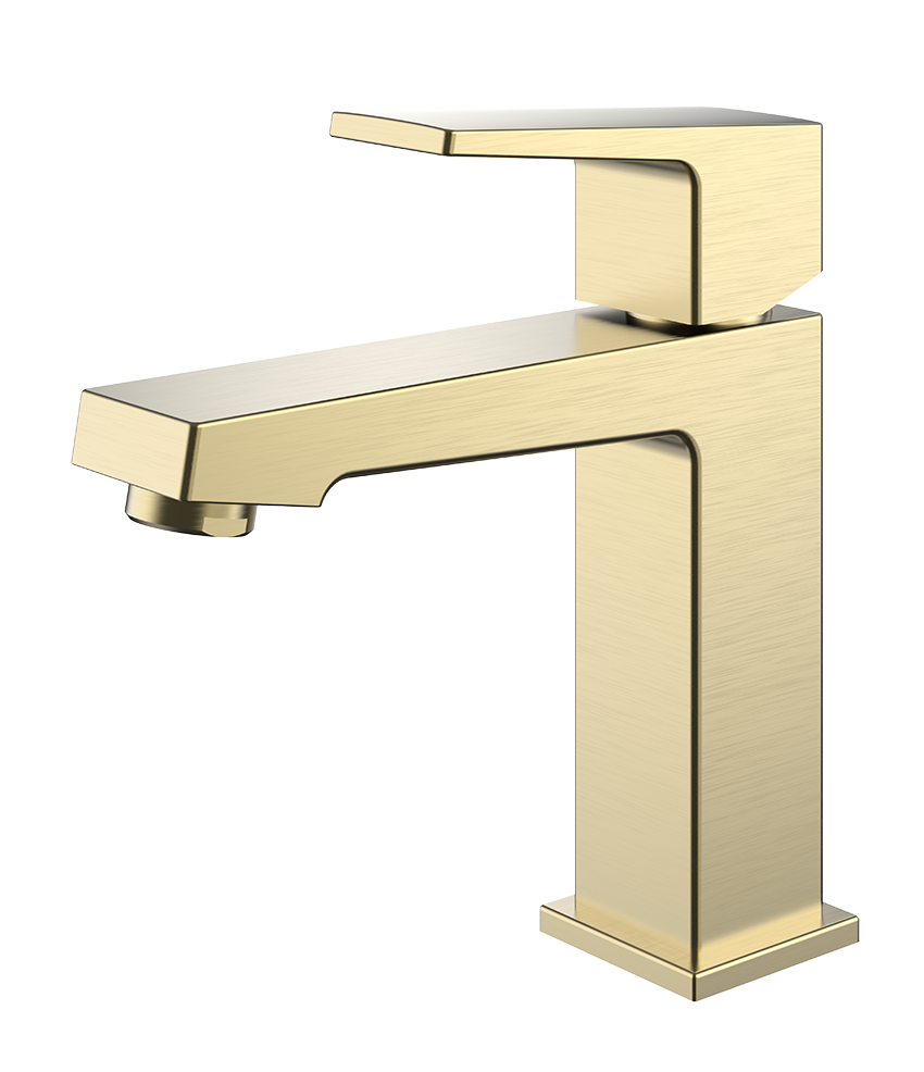 Изображение товара Смеситель для раковины Splenka S01 S01.10.03 однорычажный цвет золотой