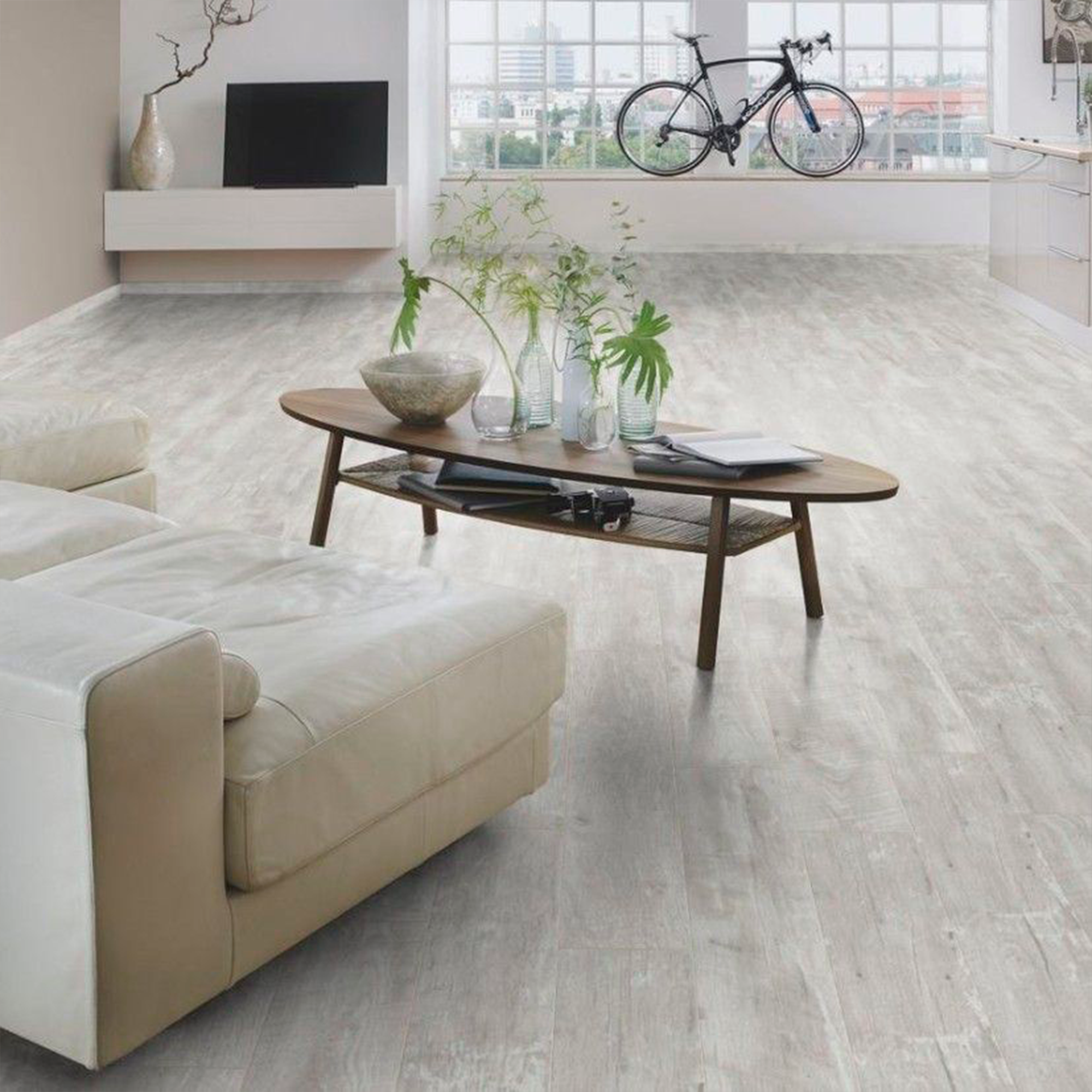 Изображение товара Ламинат Kronospan Floordreams Vario Алабастер Барнвуд 12 мм класс 33, фаска 4, 1.48 м²