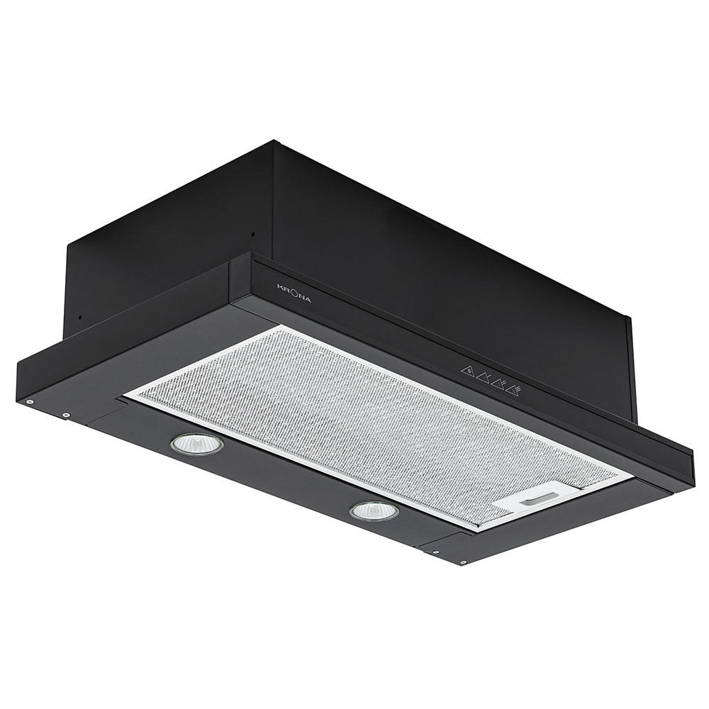 Изображение товара Встраиваемая вытяжка Krona Kamilla S 2 мотора 60 см цвет черный