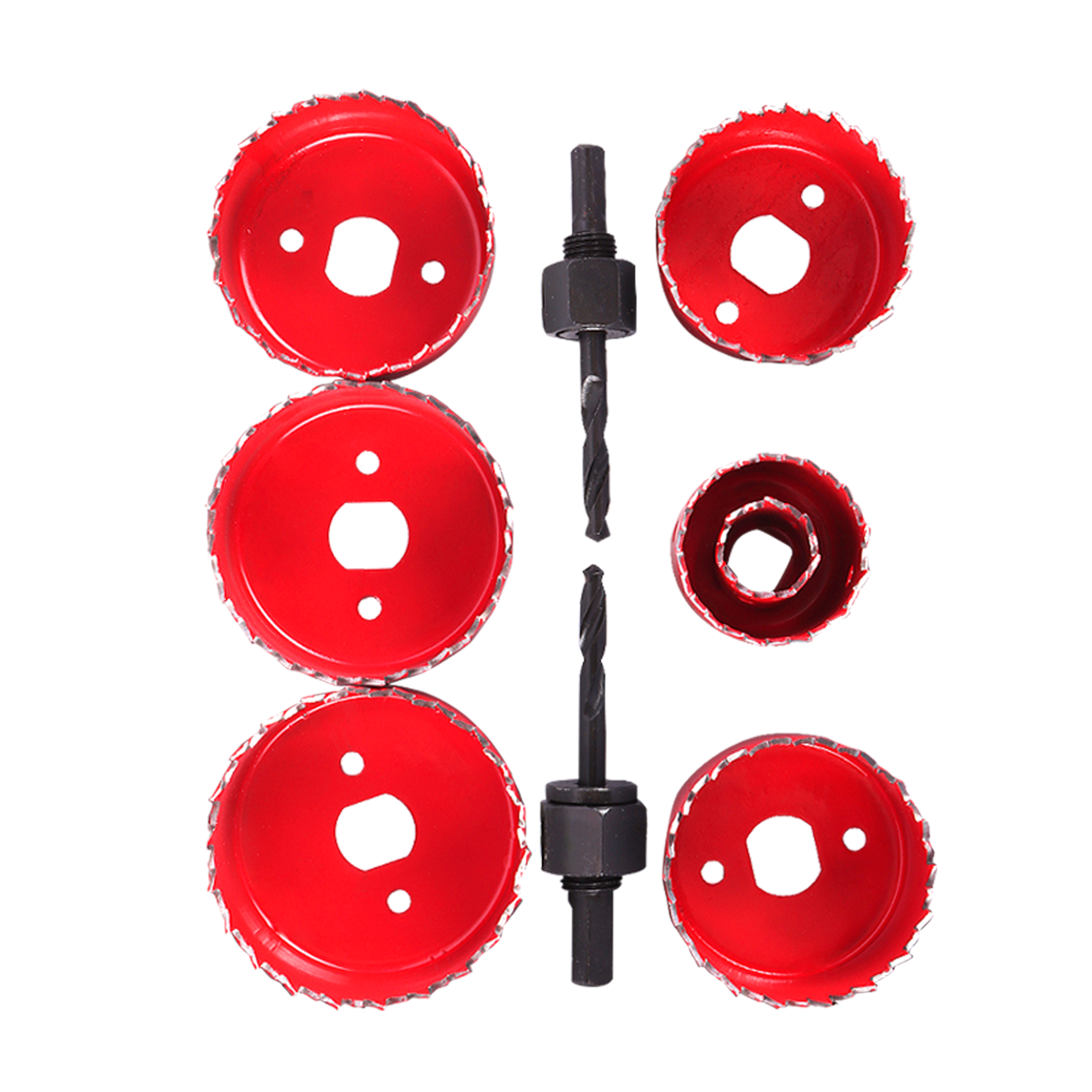 Изображение товара Набор коронок по дереву Derzhi 8305-002 9 шт универсальные с переходниками