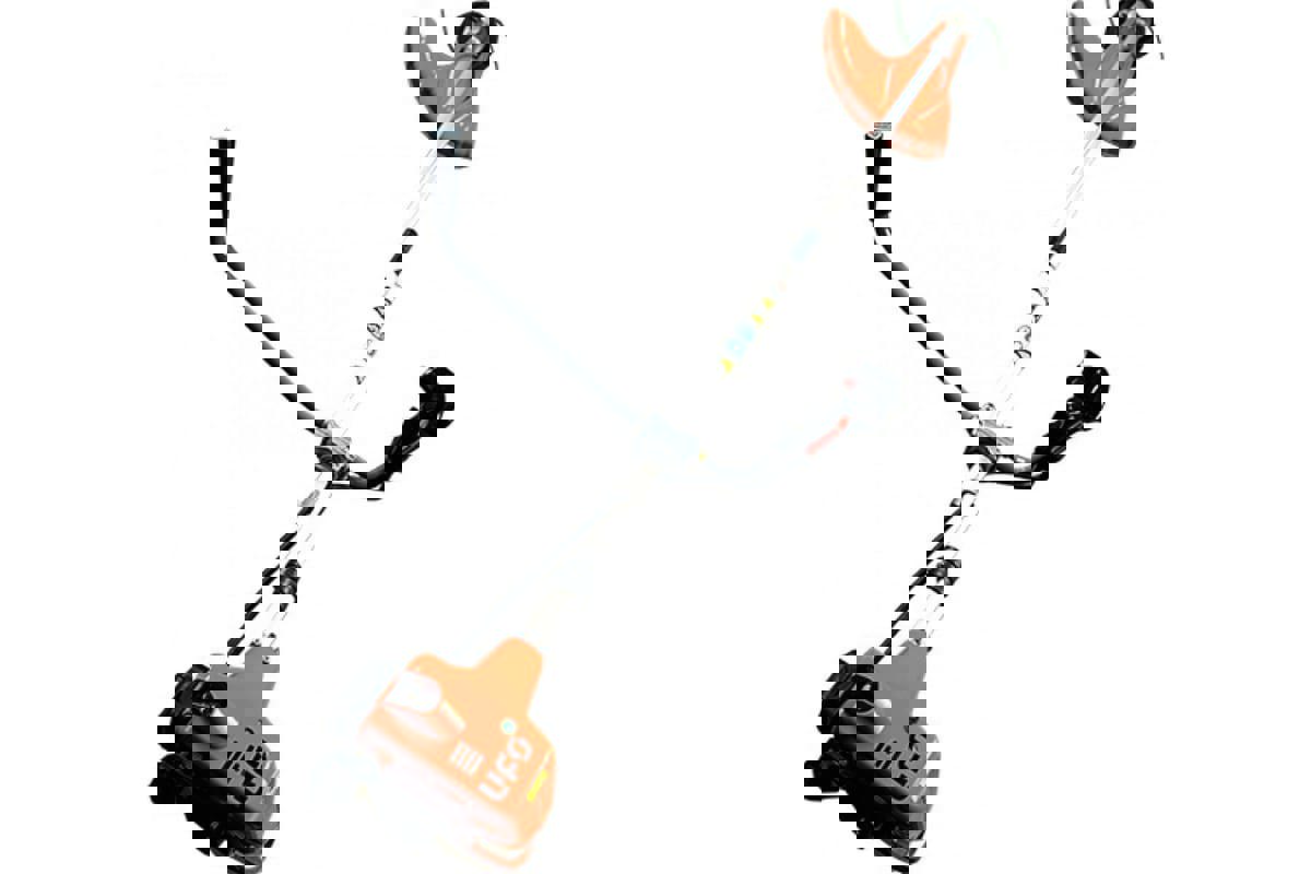 Изображение товара Бензиновый триммер UFO TR-150Me 1.36 л.с. для газона и поросли с ножами и леской Изображение товара Бензиновый триммер UFO TR-150Me 1.36 л.с. для газона и поросли с ножами и леской