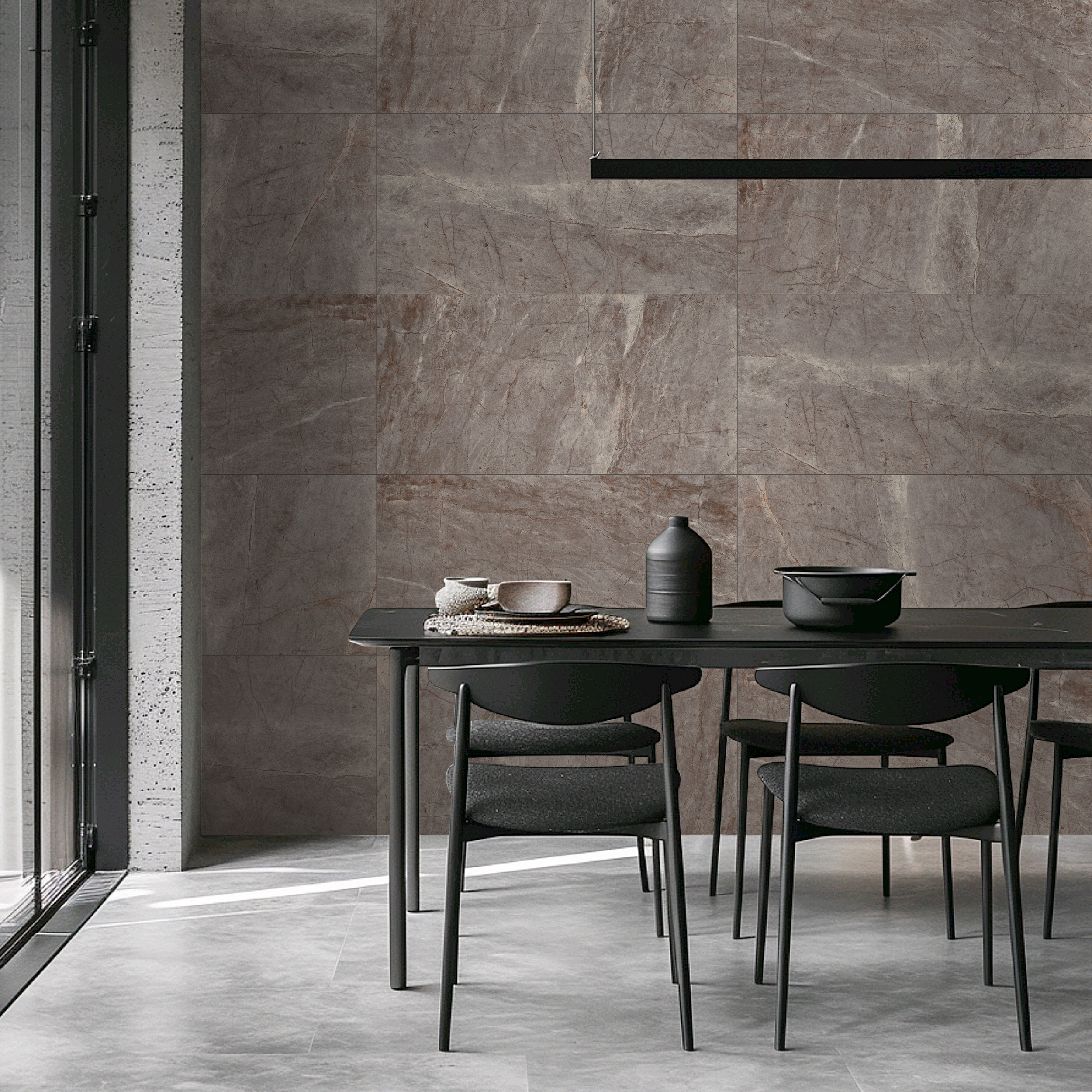 Изображение товара Керамогранит Мистик 60x60 см коричневый матовый для внутреннего и внешнего использования