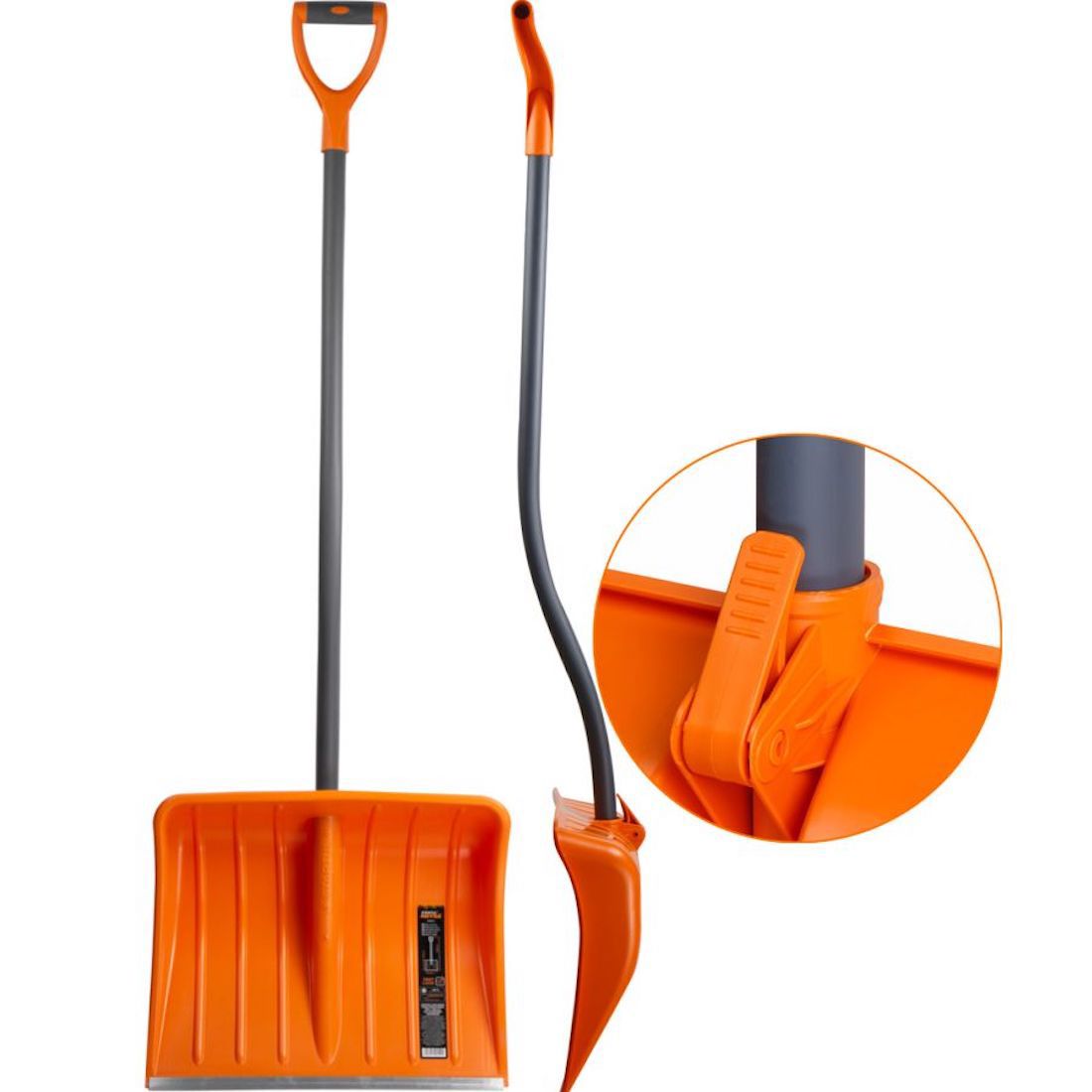 Изображение товара Лопата для уборки снега Startul 50 см x 150 см пластик с черенком сталь