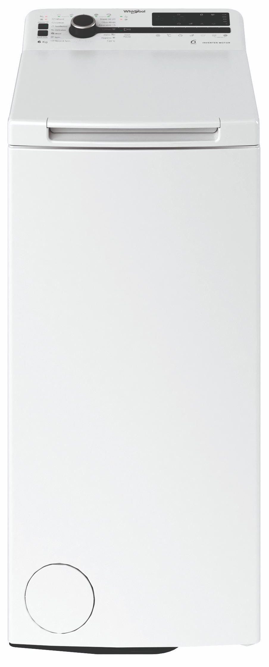 Изображение товара Стиральная машина Whirlpool TDLRB 6251BS EU с вертикальной загрузкой