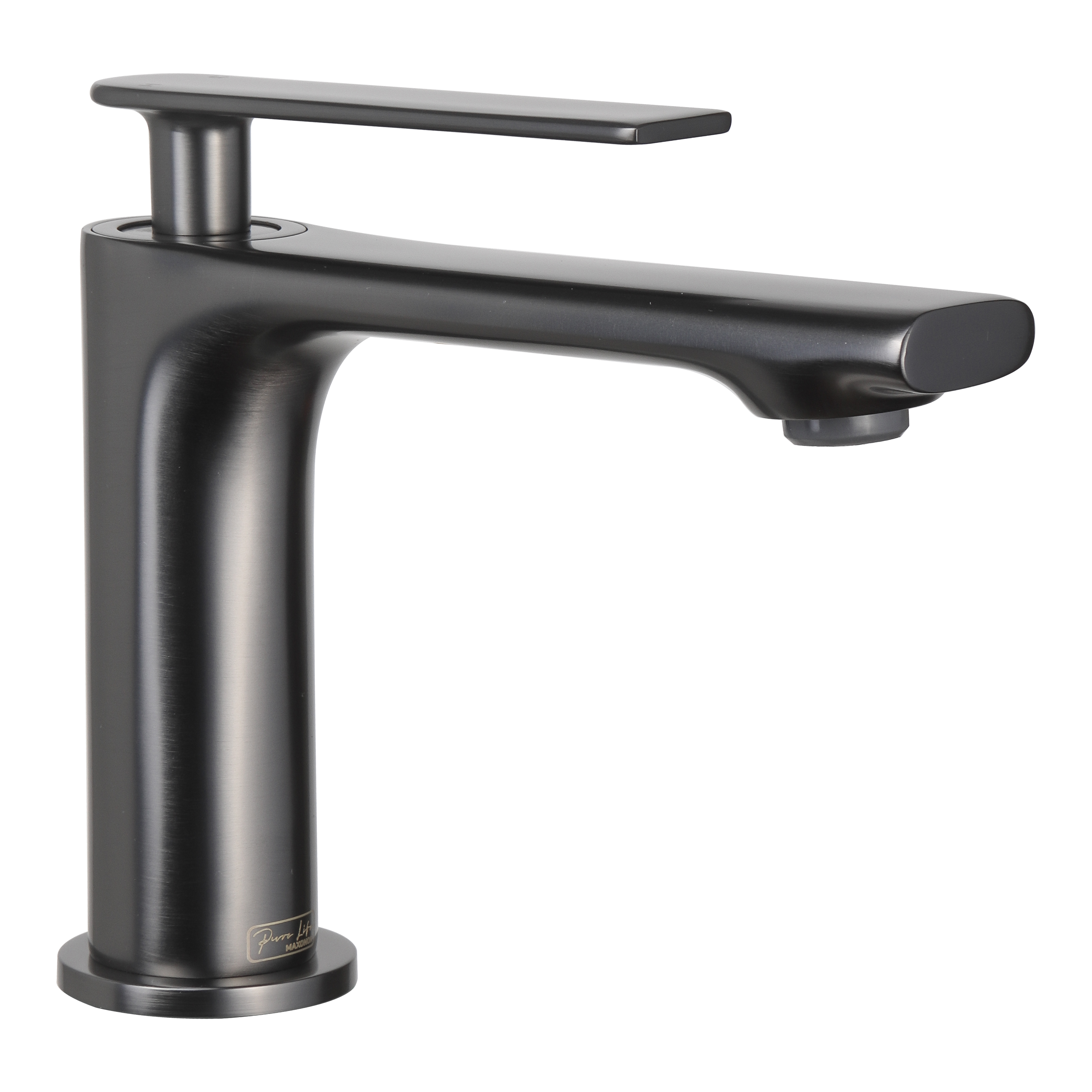 Изображение товара Смеситель для раковины Maxonor Pure Life Pleasure PL 1086-9 цвет графит матовый