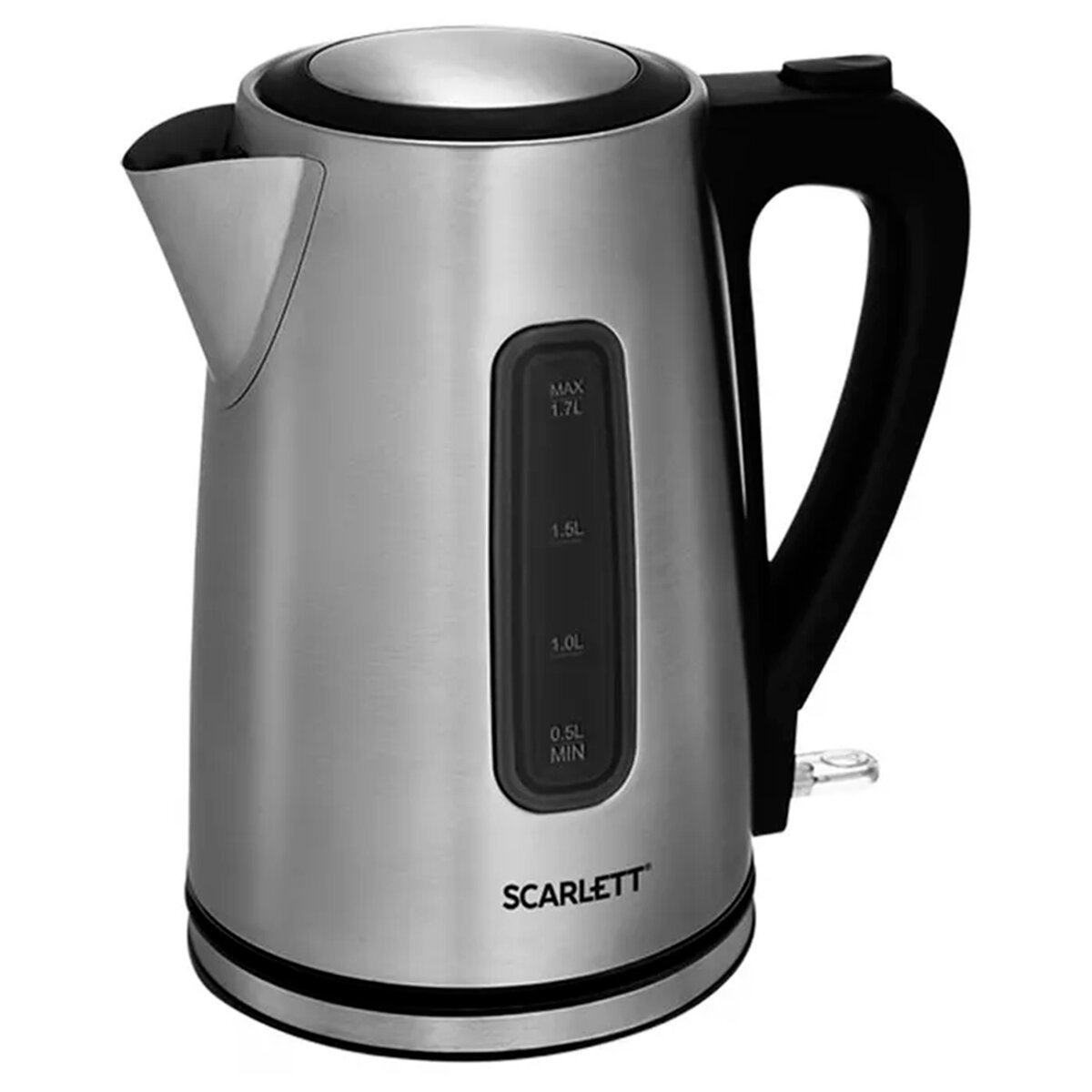 Изображение товара Чайник 1.7 л Scarlett 457208 нержавеющая сталь цвет сталь