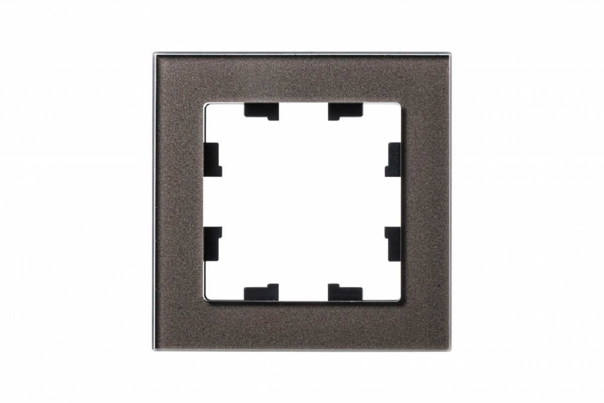 Изображение товара Рамка для розеток и выключателей Systeme Electric AtlasDesign Nature ATN320601 1 пост мокко