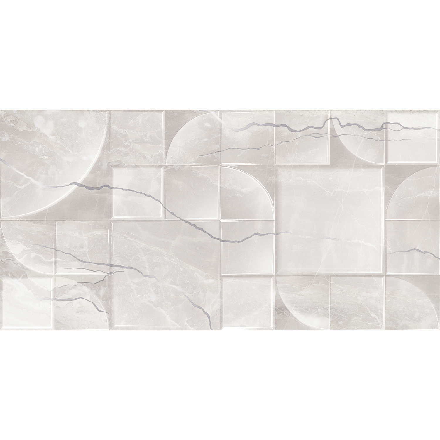 Изображение товара Настенная плитка Kerlife Torino ICE REL. 31.5x63см цвет ледяной