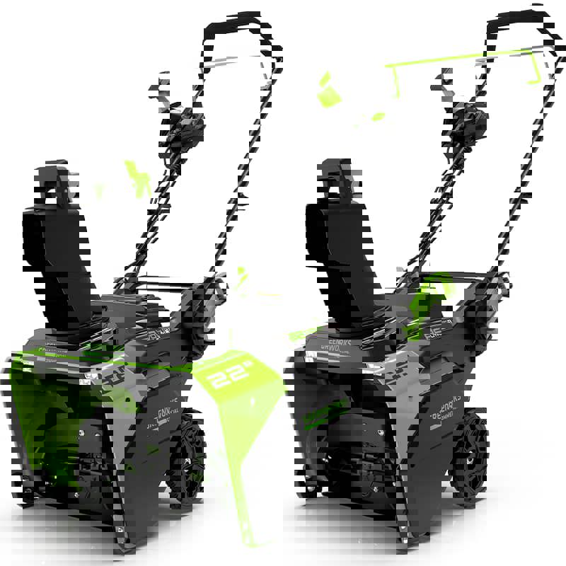 Изображение товара Снегоуборщик аккумуляторный бесщёточный Greenworks 2602507 56 см 82 В АКБ и ЗУ не в комплекте