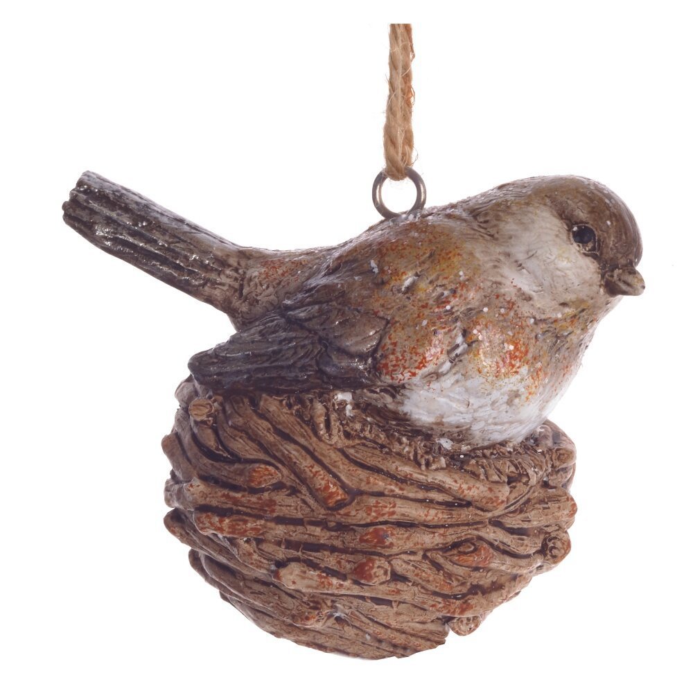 Изображение товара Елочная игрушка 813607 7.5 см x 6 см коричневый