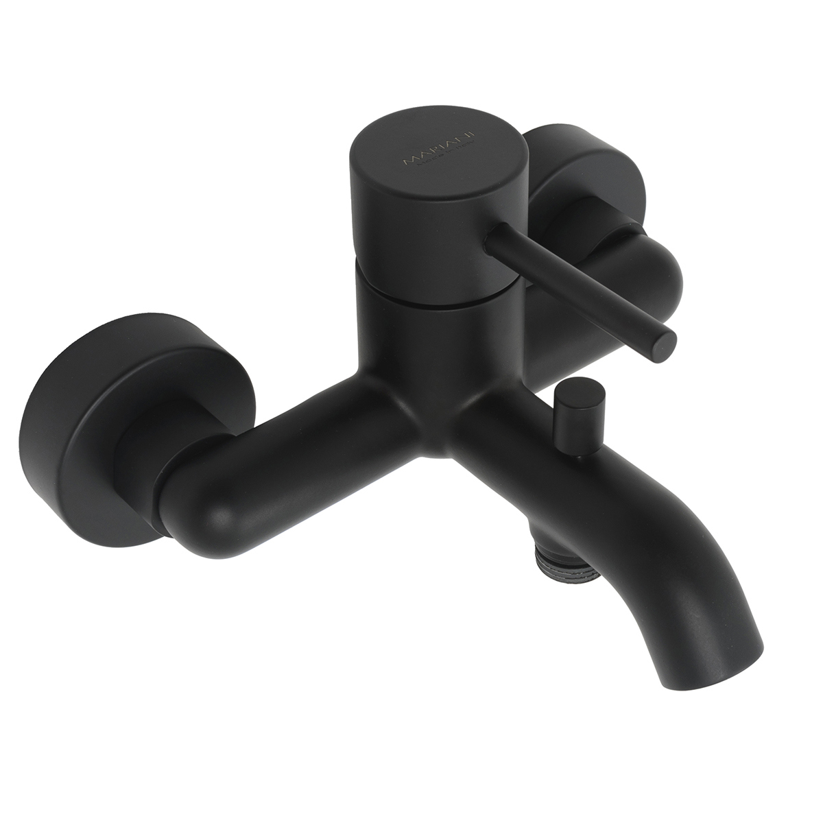 Изображение товара Смеситель для ванны Mariani B14212ns однорычажный черный матовый Италия