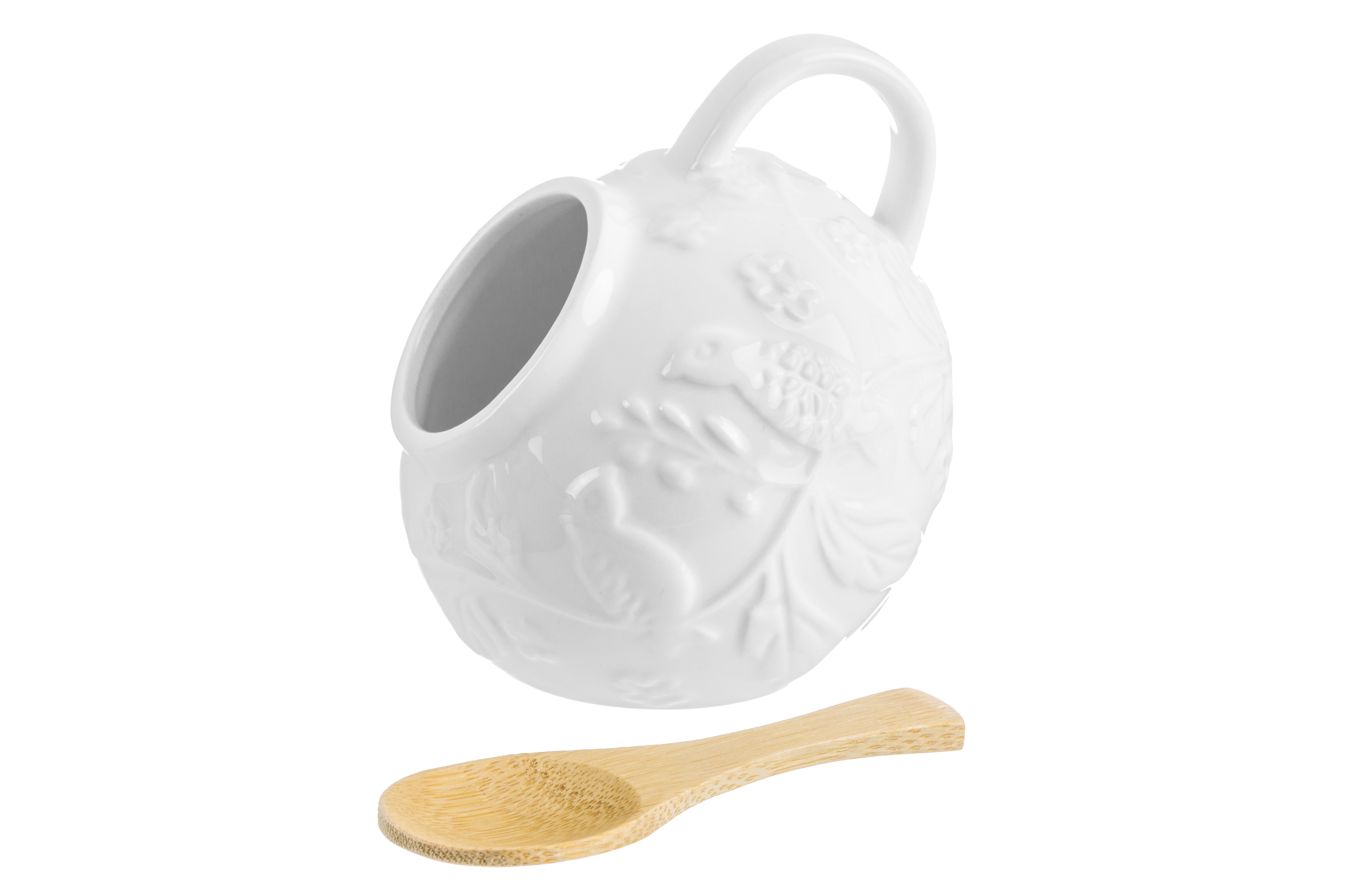 Изображение товара Банка для сервировки Elan Gallery Птички на ветке фарфор цвет разноцветный